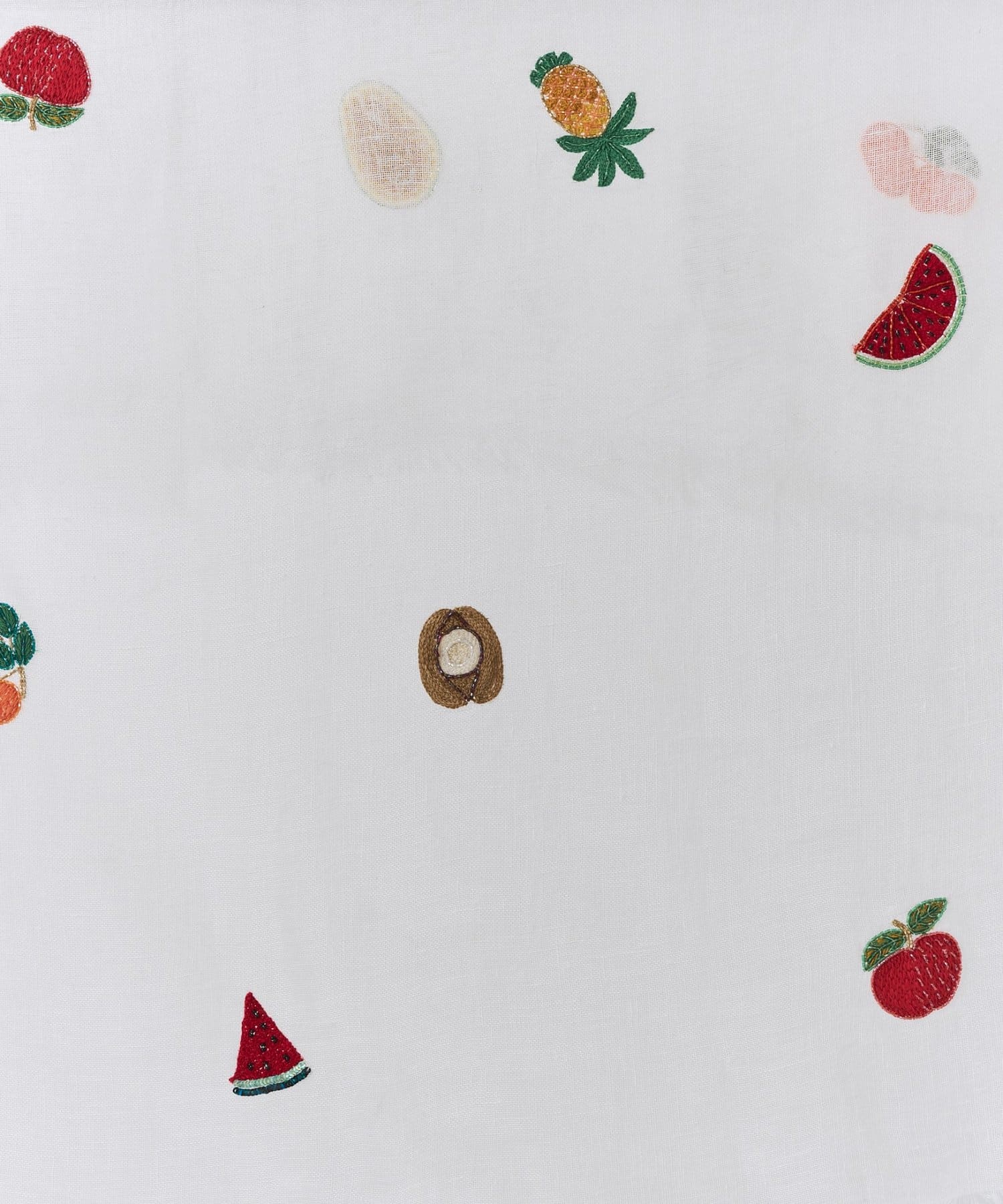 BEARDSLEY(ビアズリー) 夏の果実の刺繍ストール《CITRUS》