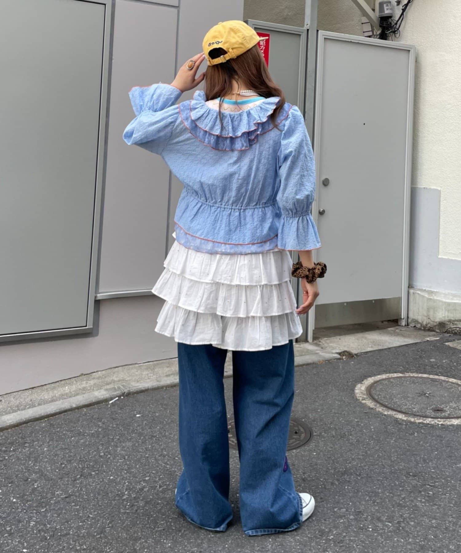 CIAOPANIC TYPY(チャオパニックティピー) 【HELLO.SANFRANCISCO/ハローサンフランシスコ】レースボレロメロウブラウス