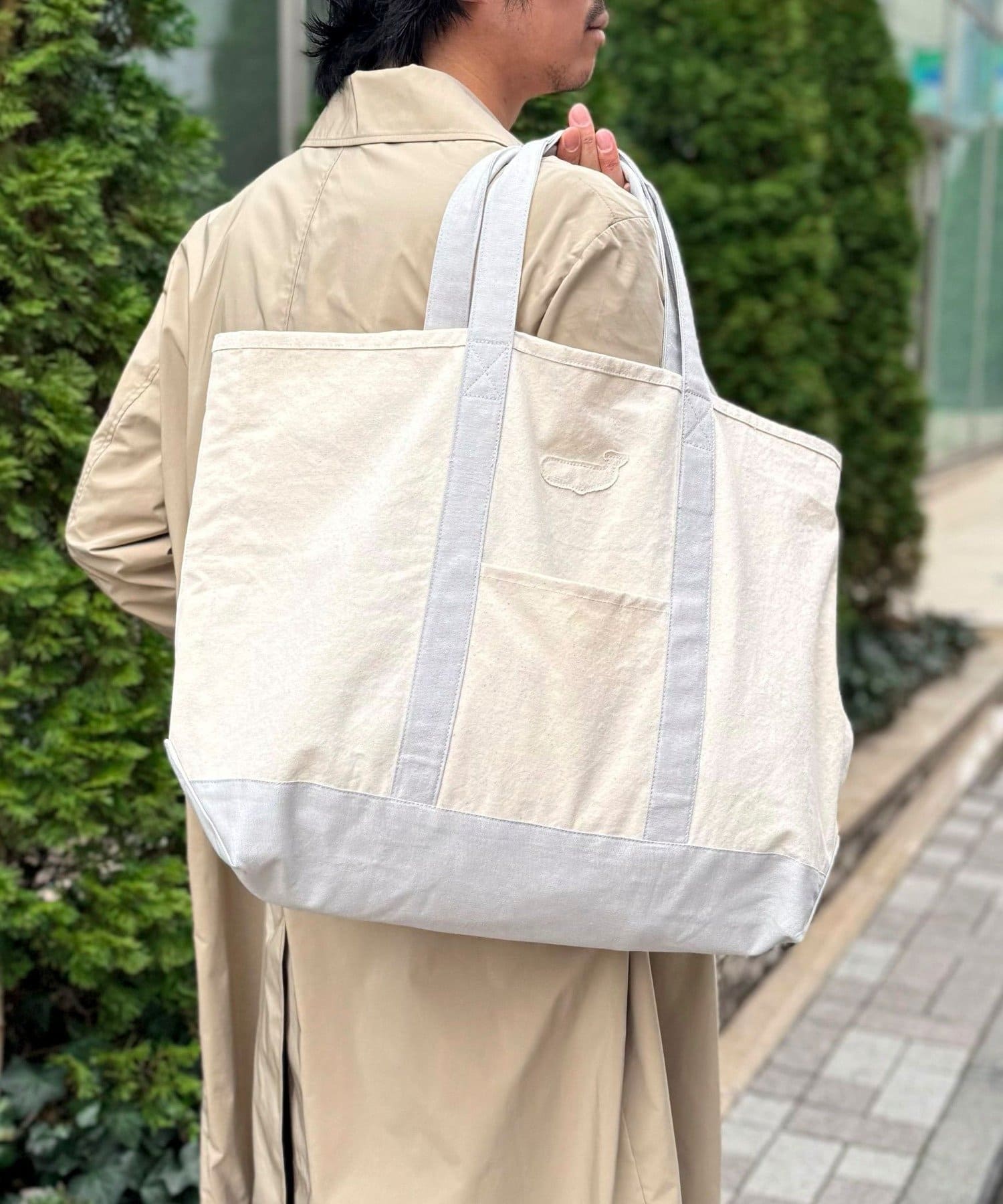 NOLLEY'S(ノーリーズ) クジラキャンバストートバッグ