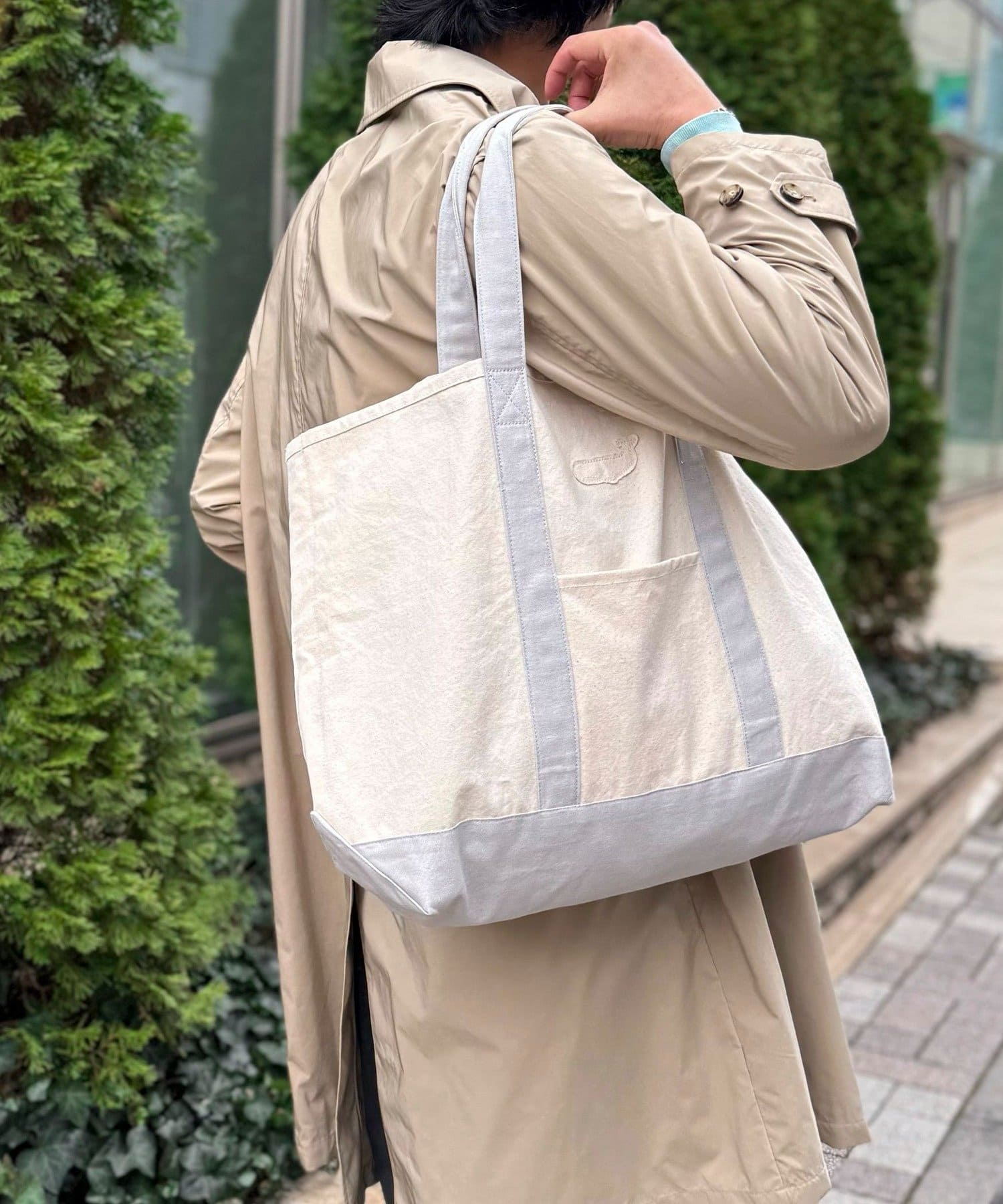 NOLLEY'S(ノーリーズ) クジラキャンバストートバッグ