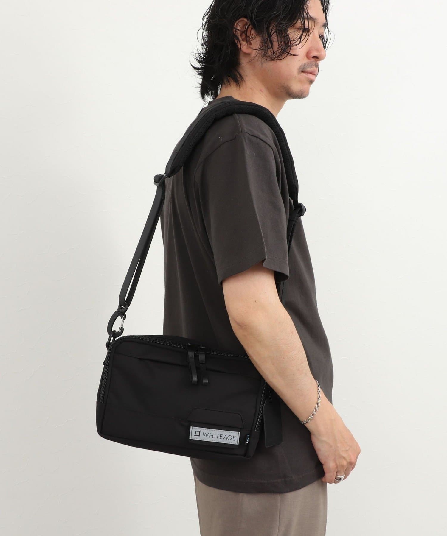 NOLLEY'S(ノーリーズ) MOD.NAVY Shoulder Bag S