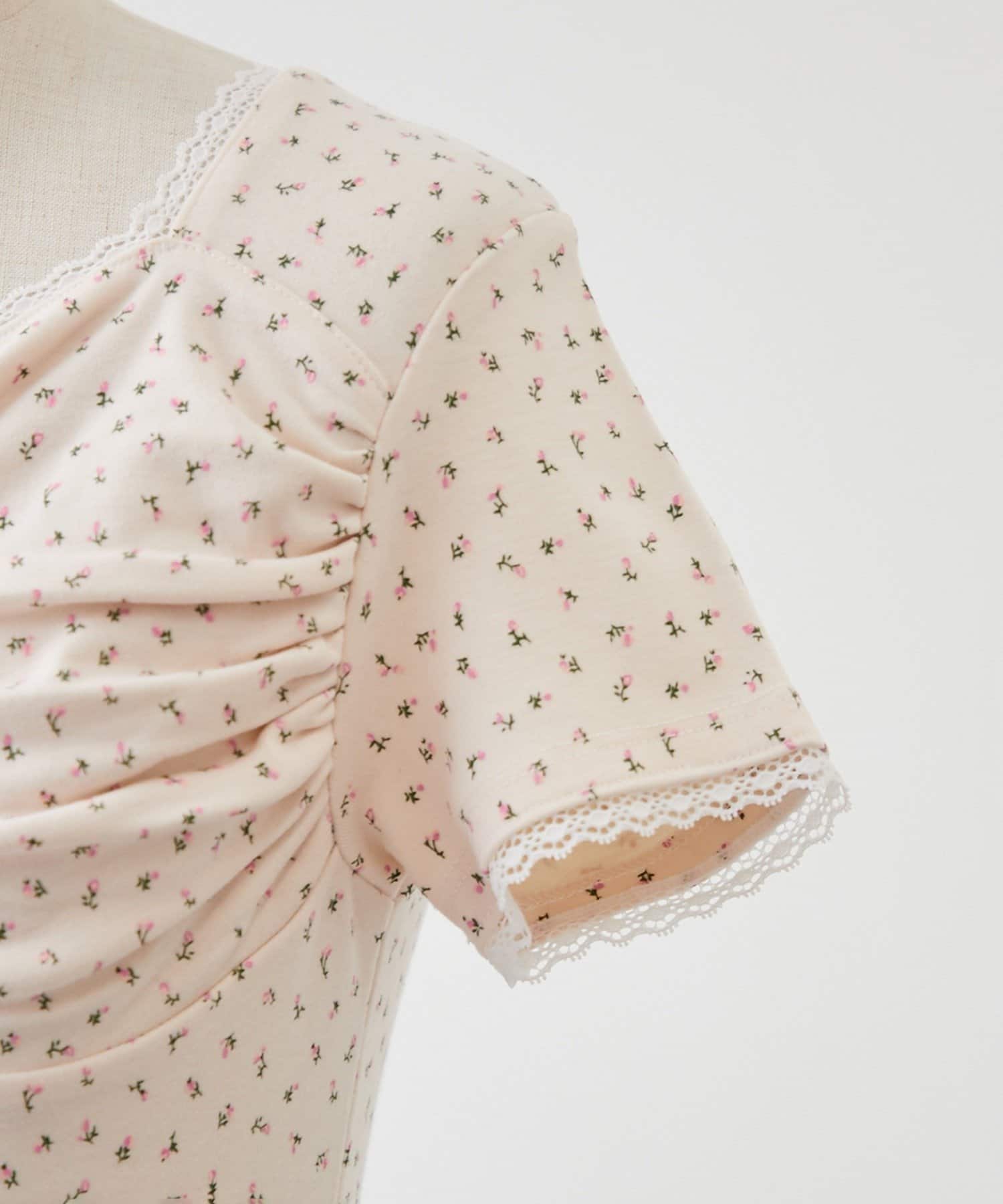 NICE CLAUP / OLIVE des OLIVE OUTLET(ナイスクラップ  / オリーブ デ オリーブ アウトレット) 【continuer】アソートギャザーT
