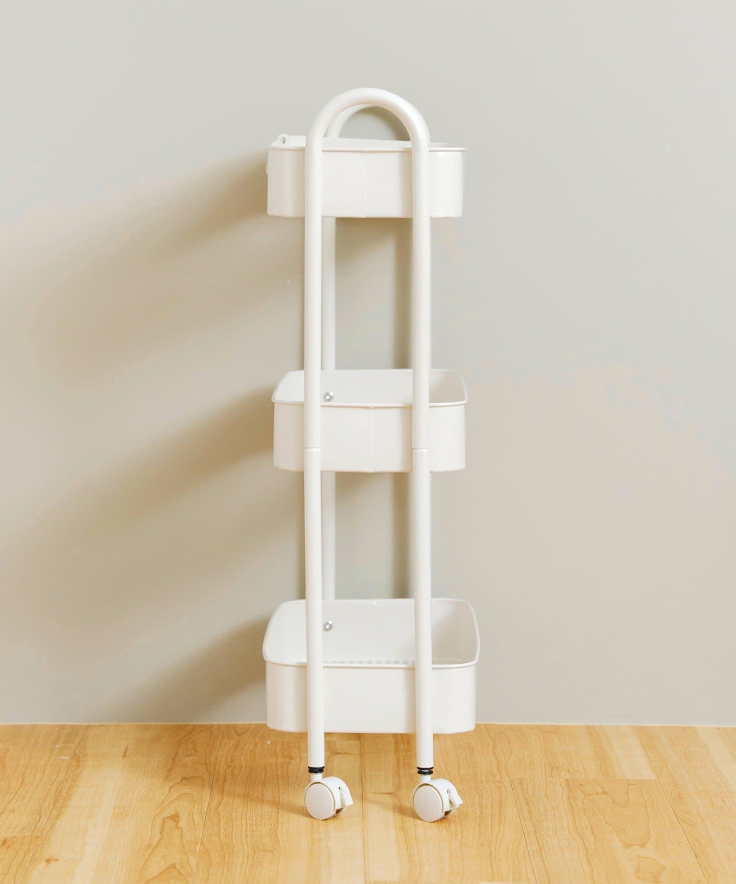 salut!(サリュ) 《WEB限定商品》スチールワゴンスリム3段