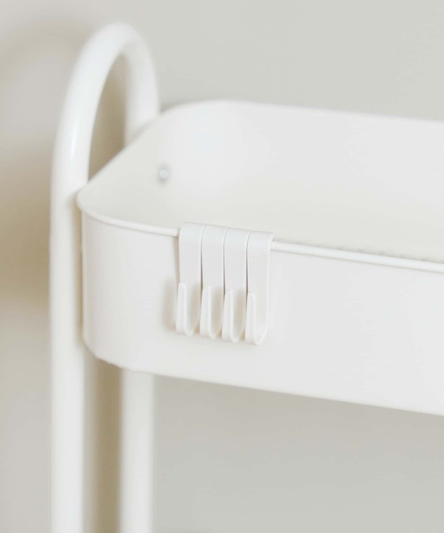 salut!(サリュ) 《WEB限定商品》スチールワゴンスリム4段