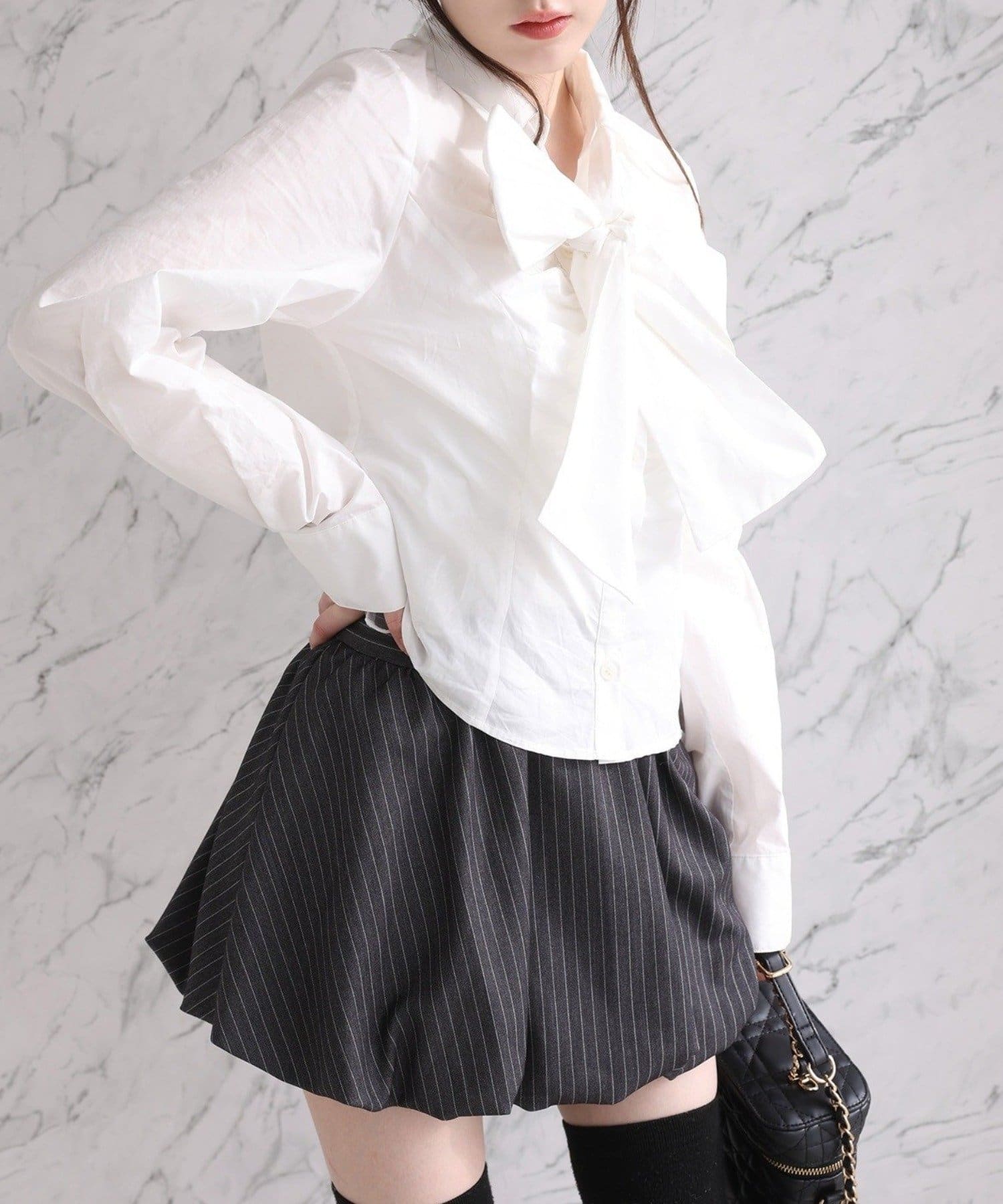 NICE CLAUP / OLIVE des OLIVE OUTLET(ナイスクラップ  / オリーブ デ オリーブ アウトレット) 【one after another】プレミアムバルーンスカート