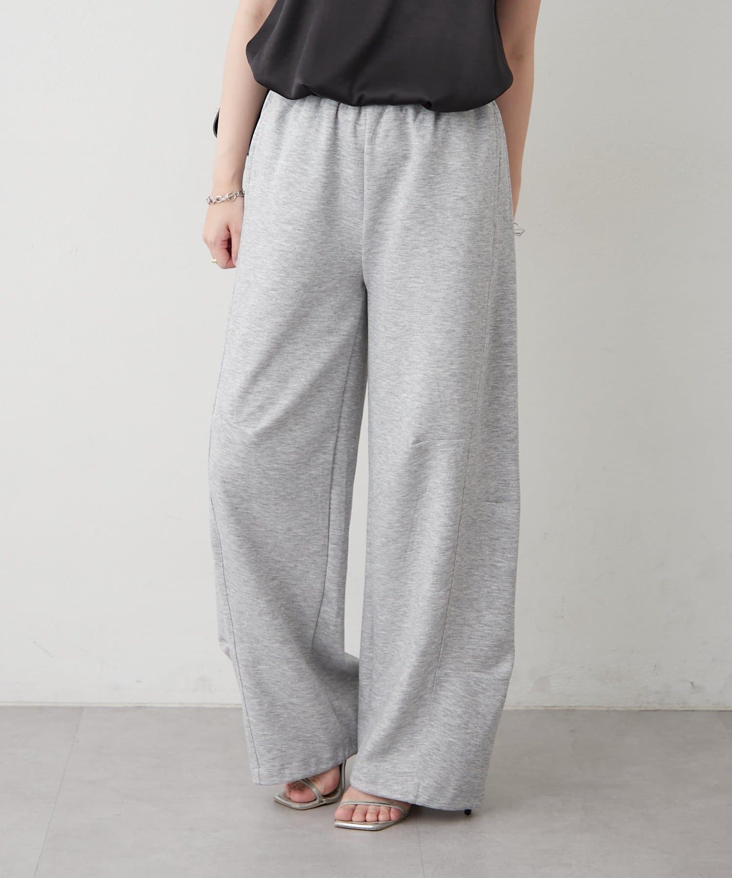 Remind me and forever(リマインドミーアンドフォーエバー) 【美シルエット】ライトポンチカーブパンツ