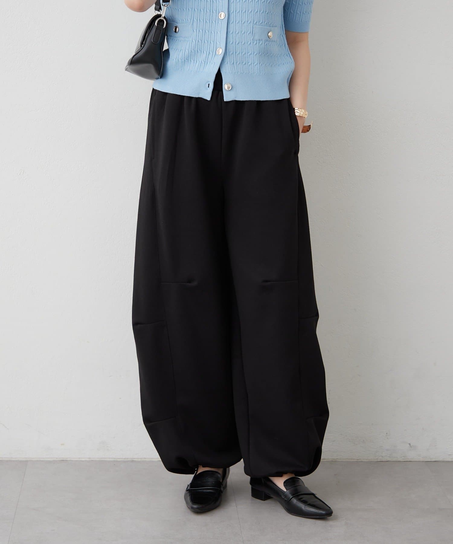 Remind me and forever(リマインドミーアンドフォーエバー) 【美シルエット】ライトポンチカーブパンツ