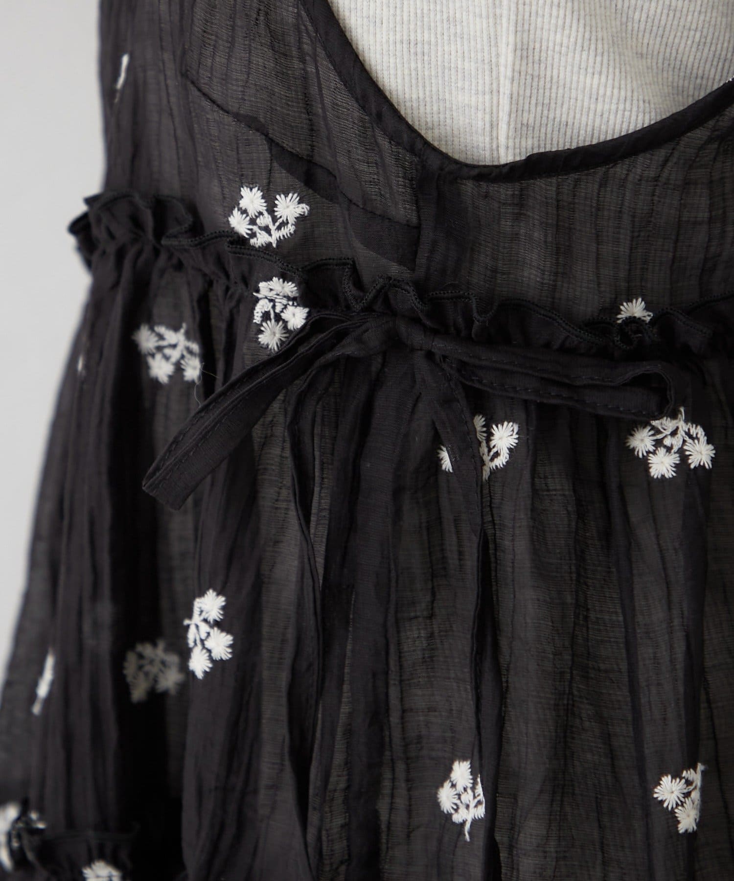 Remind me and forever(リマインドミーアンドフォーエバー) サイドリボンキャミチュニック