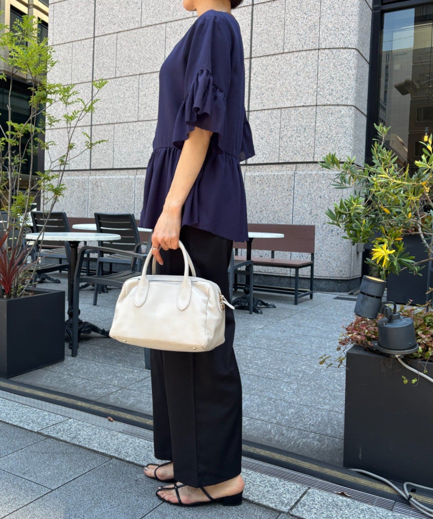Jena　espace merveilleux(ジェナ　エスパスメルヴェイユ) タックイージーパンツ