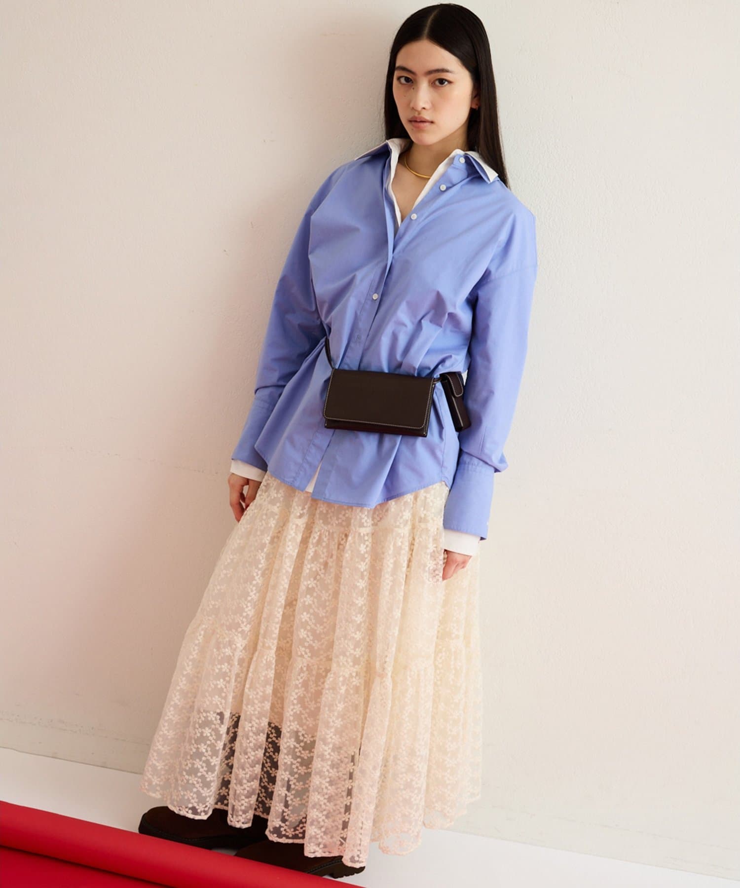 Whim Gazette(ウィム ガゼット) ＜8/20インスタLIVEご紹介アイテム＞【THE PAUSE】刺繍シャツ