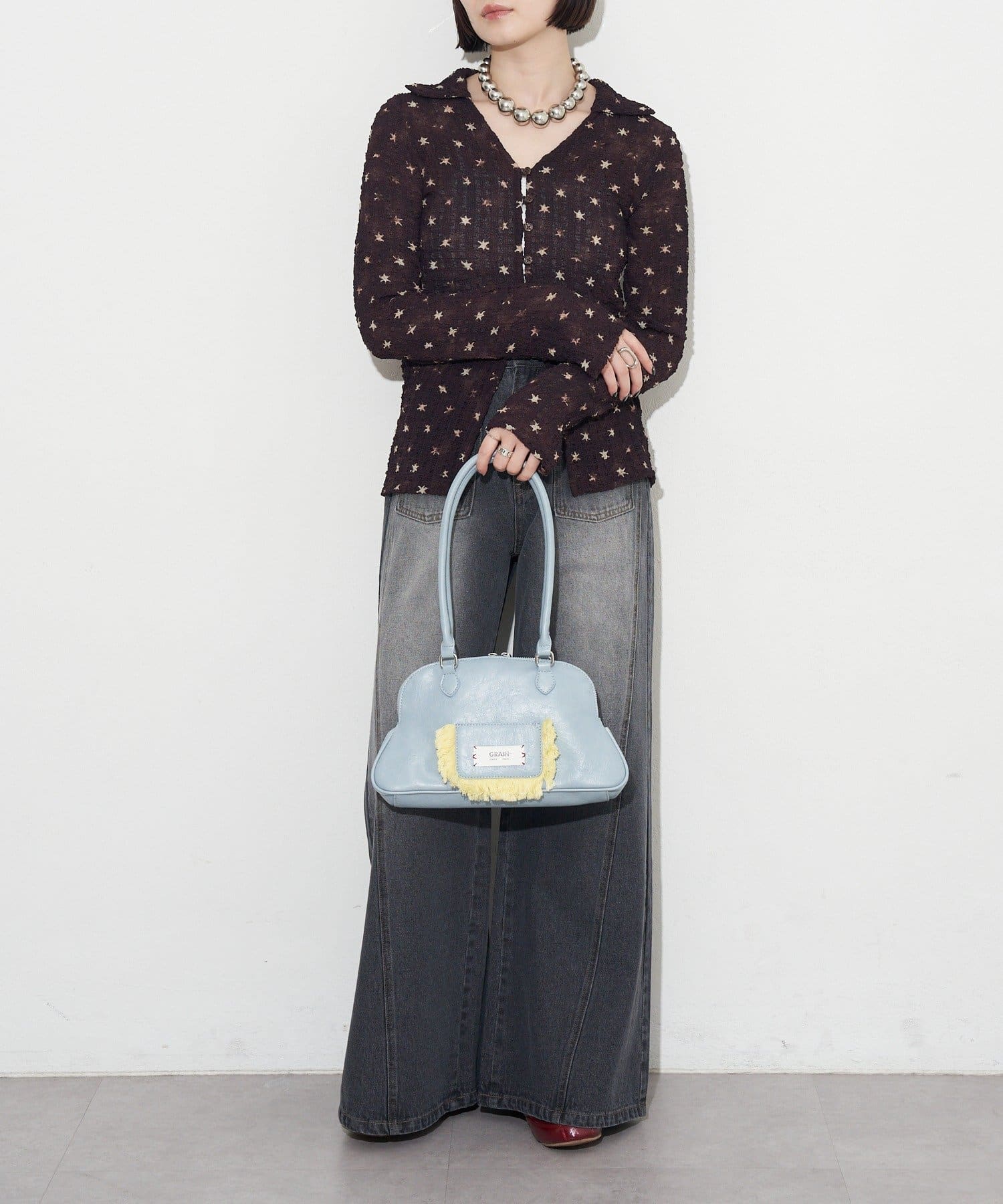 OUTLET(アウトレット) 【Ciaopanic】フリンジ変形トートバッグ