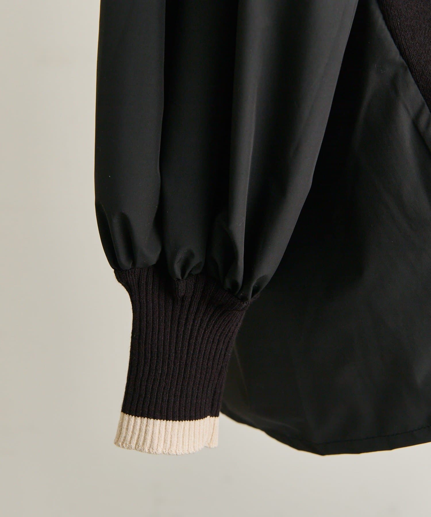 OUTLET(アウトレット) 【ear PAPILLONNER】切替ニットシャツカーデ【SUM1 STYLE】