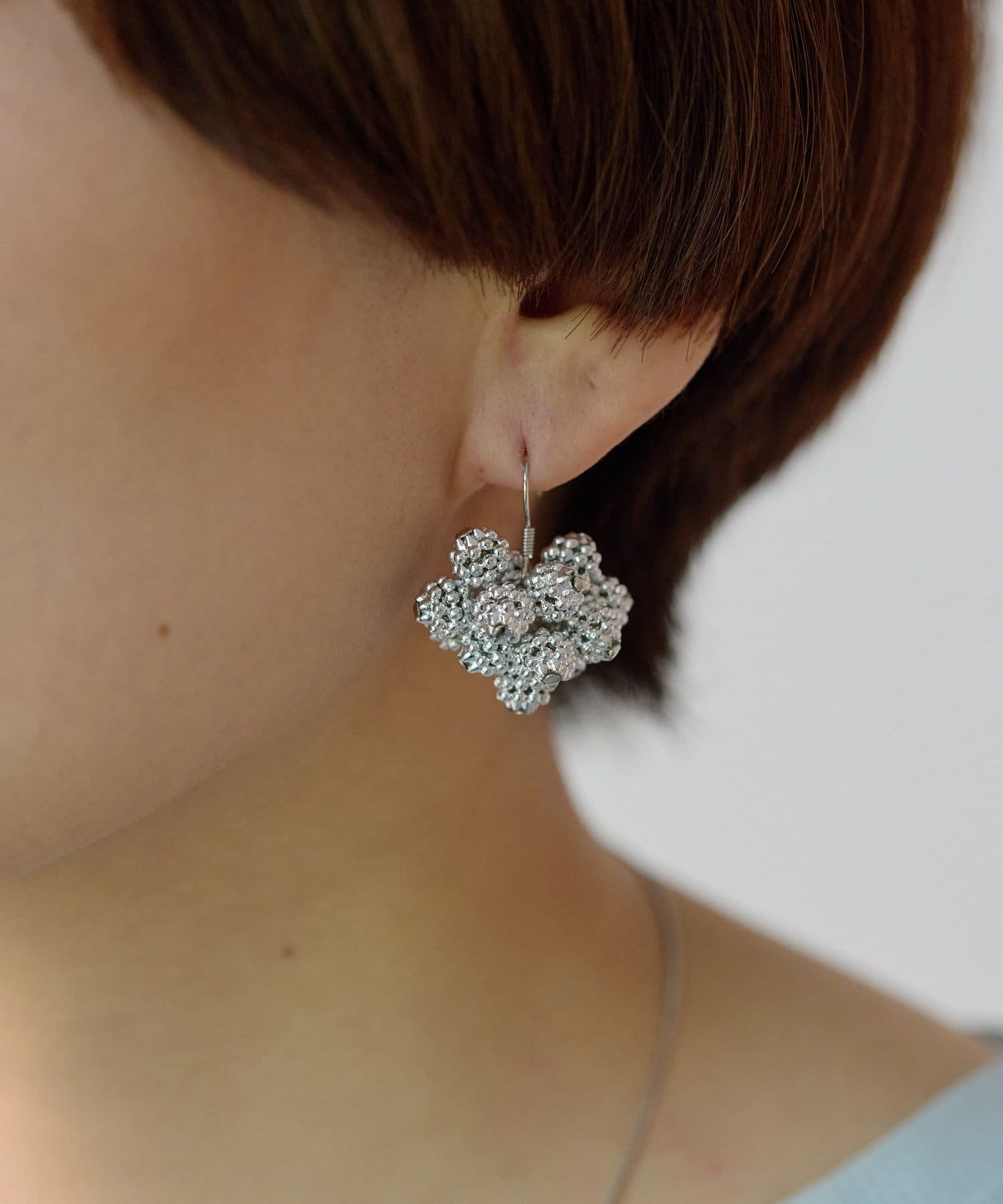 OUTLET(アウトレット) 【ear PAPILLONNER】フラワーボールピアス
