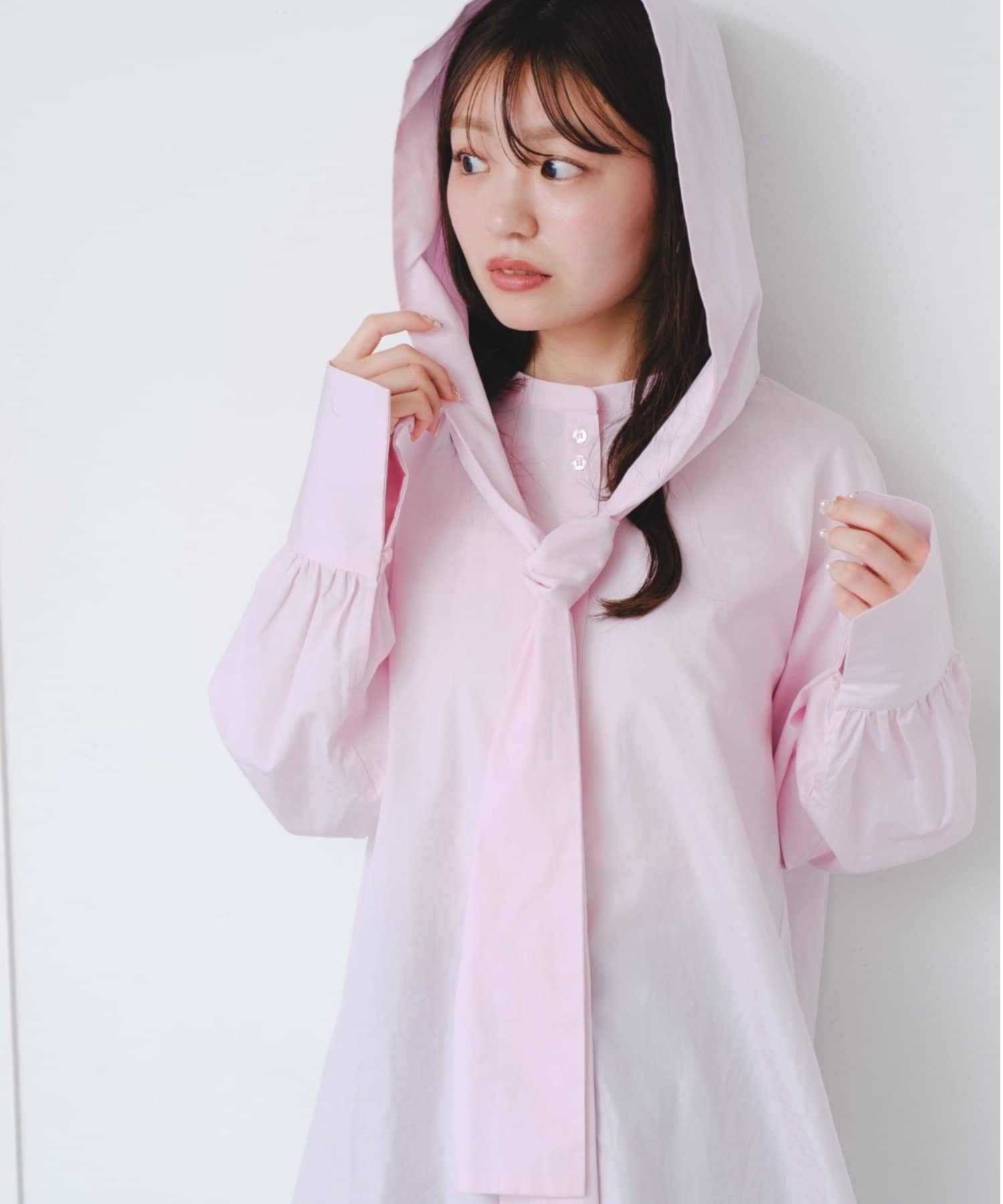 kastaneガウンシャツ Kastane（カスタネ） ブラウス シャツ 「新色追加/S.Mサイズ展開