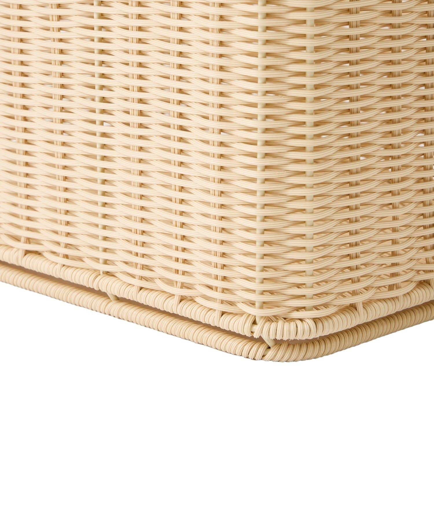 salut!(サリュ) 《洗える！／WEB限定再入荷》PPラタンスタッキングバスケット：L