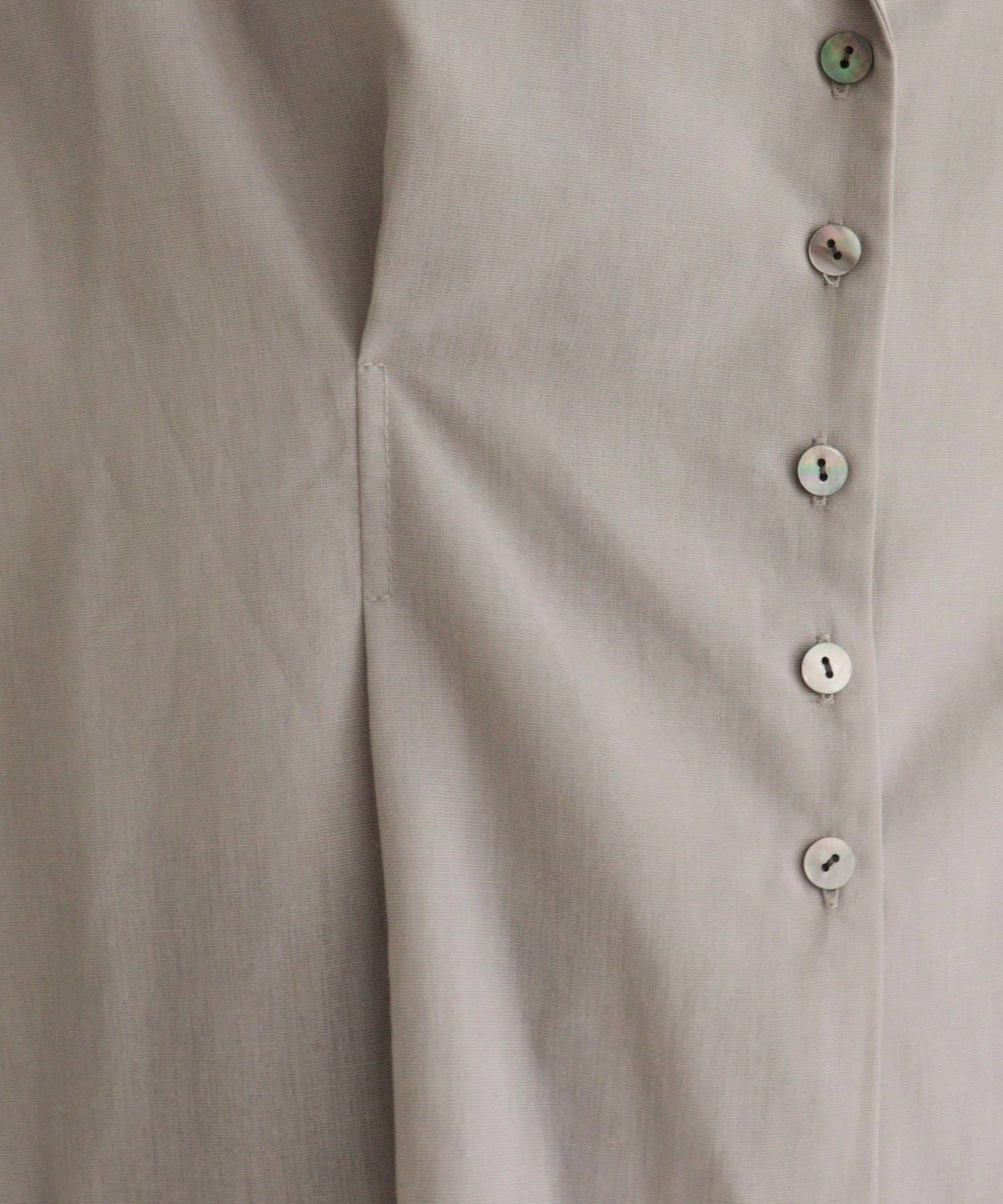 FREDY & GLOSTER(フレディ アンド グロスター) 【人気アイテムの夏バージョン】リネン混シアーテーラードシャツ