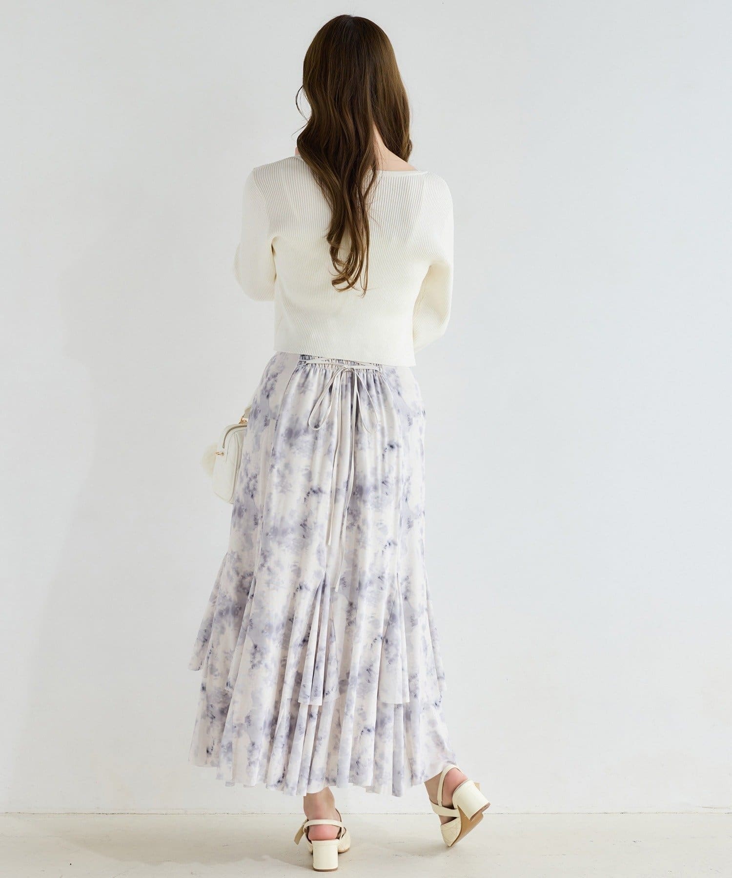 NICE CLAUP / OLIVE des OLIVE OUTLET(ナイスクラップ  / オリーブ デ オリーブ アウトレット) 【one after another】チュールマーメイドスカート