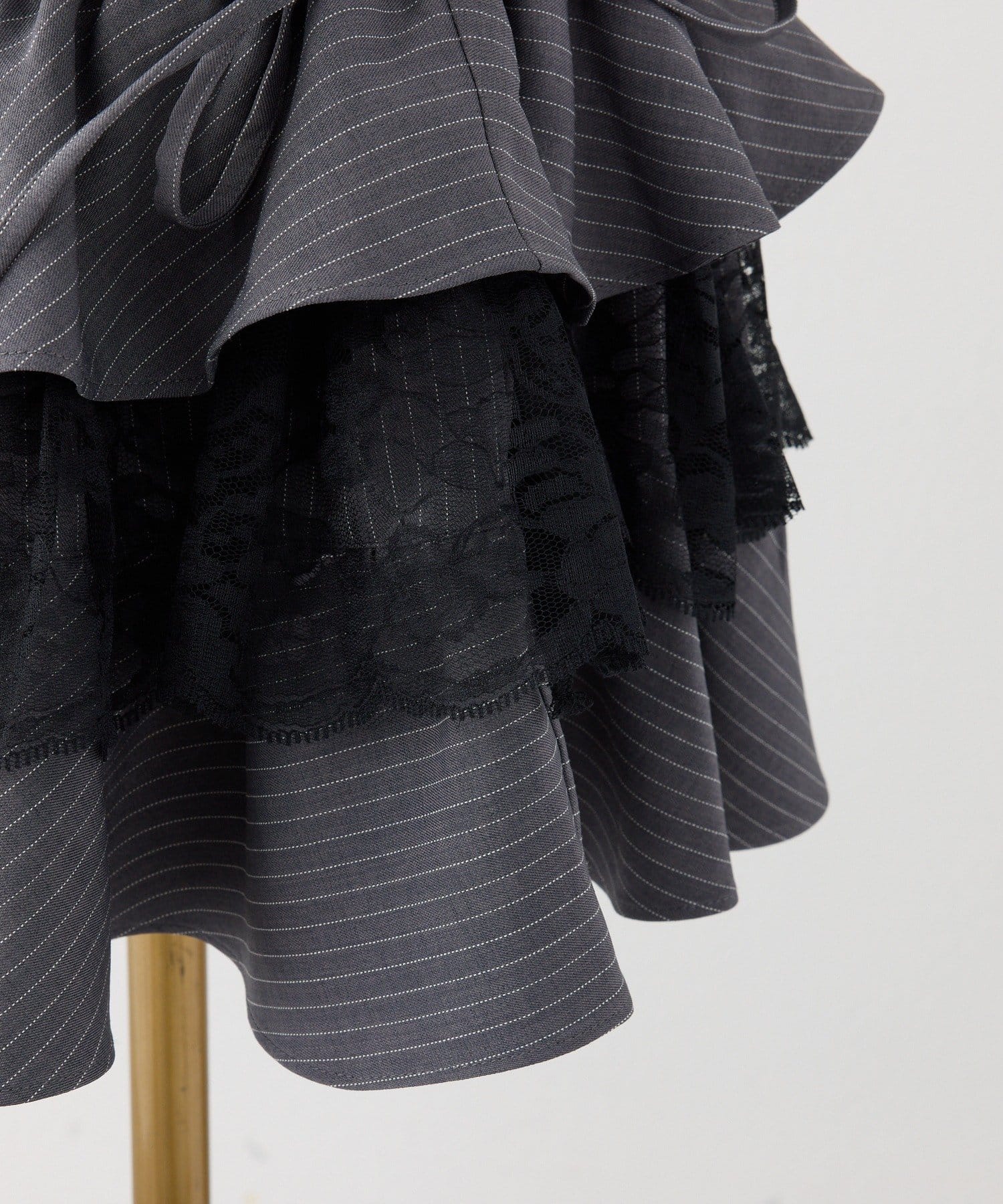 one after another NICE CLAUP(ワンアフターアナザー ナイスクラップ) アメスリティアードシャツワンピース