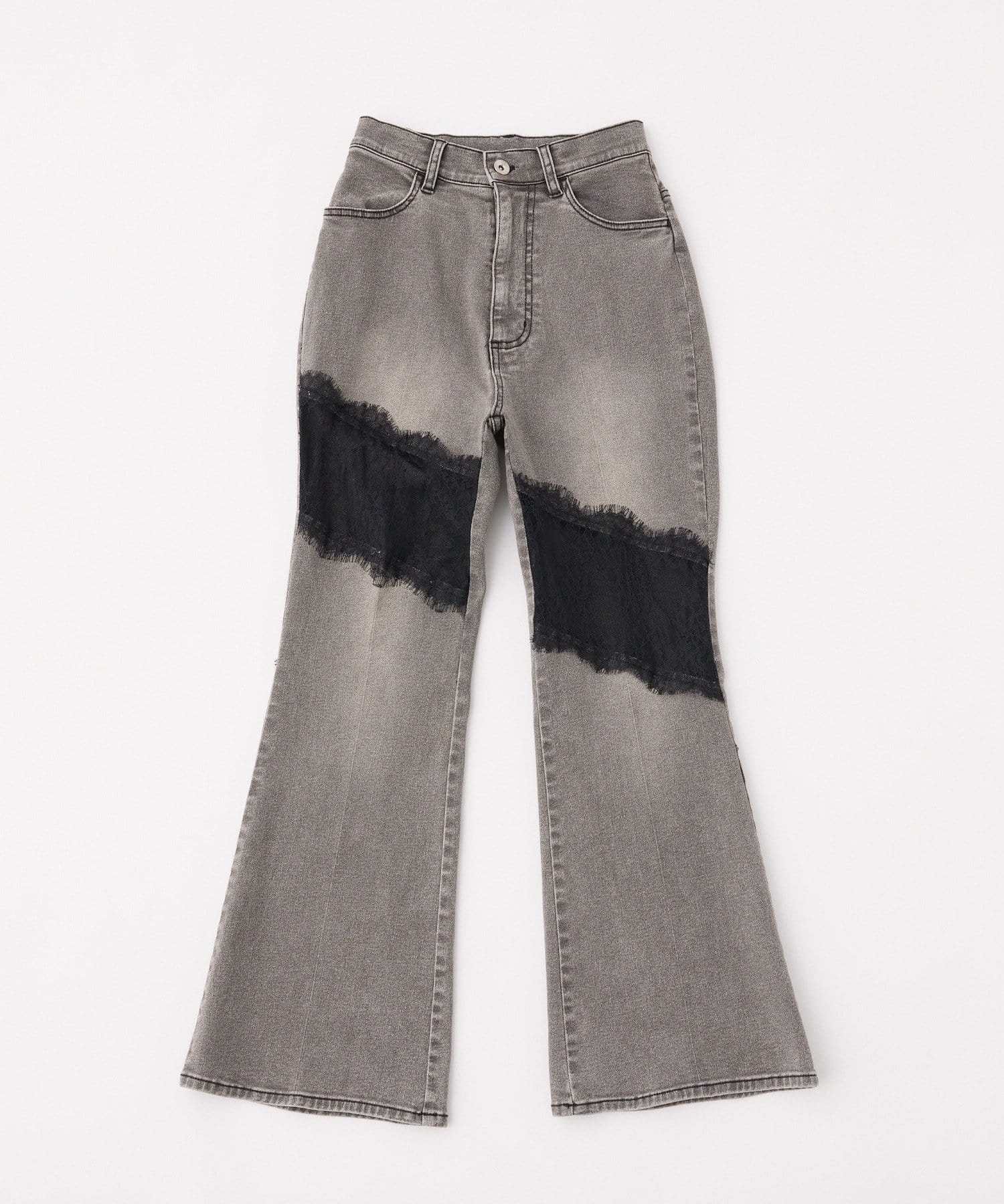 one after another NICE CLAUP(ワンアフターアナザー ナイスクラップ) 【Lace Collection】レースデザインデニム