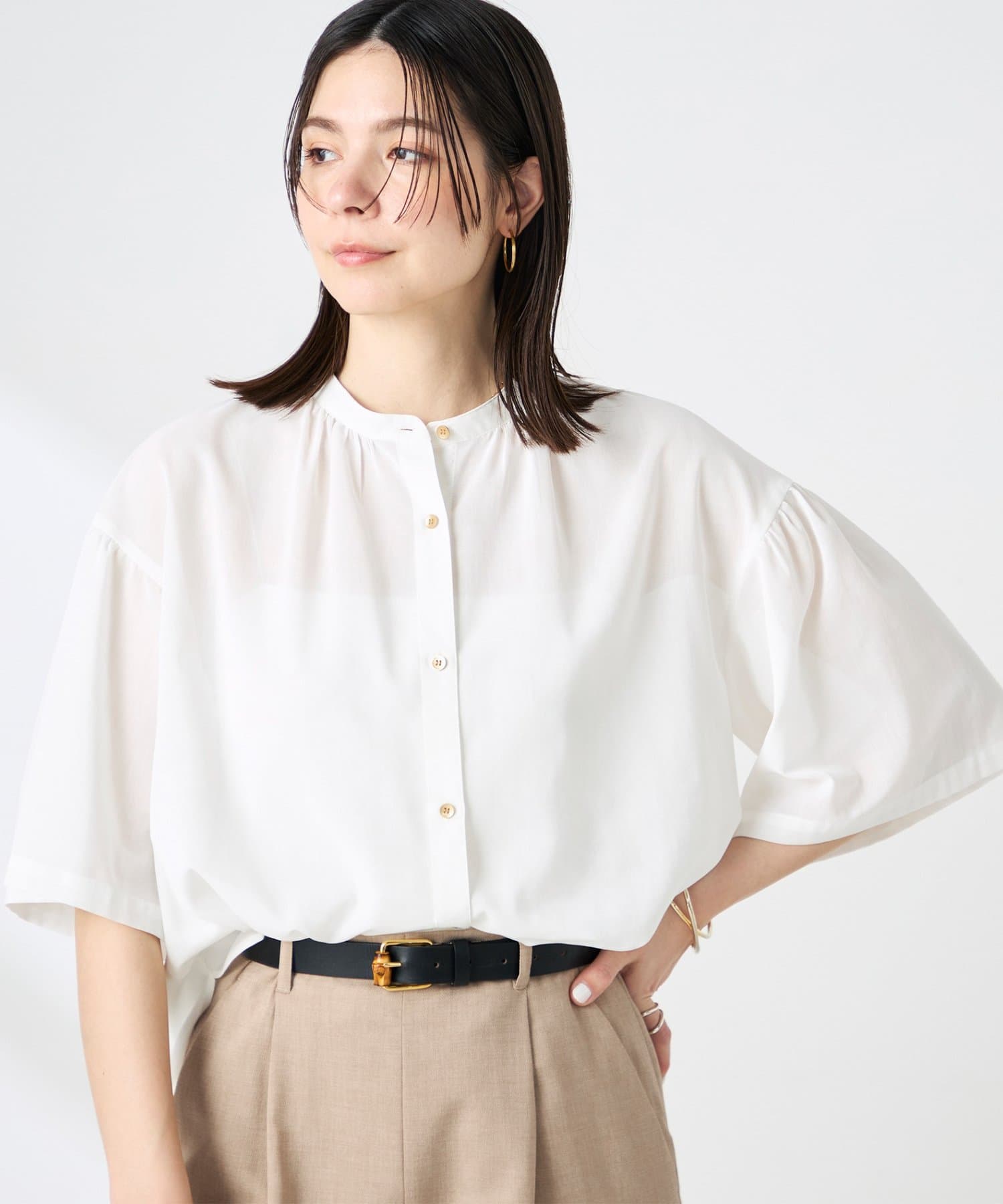 NOLLEY'S(ノーリーズ) ウォッシャブル袖2ＷAYシアーボイルブラウス