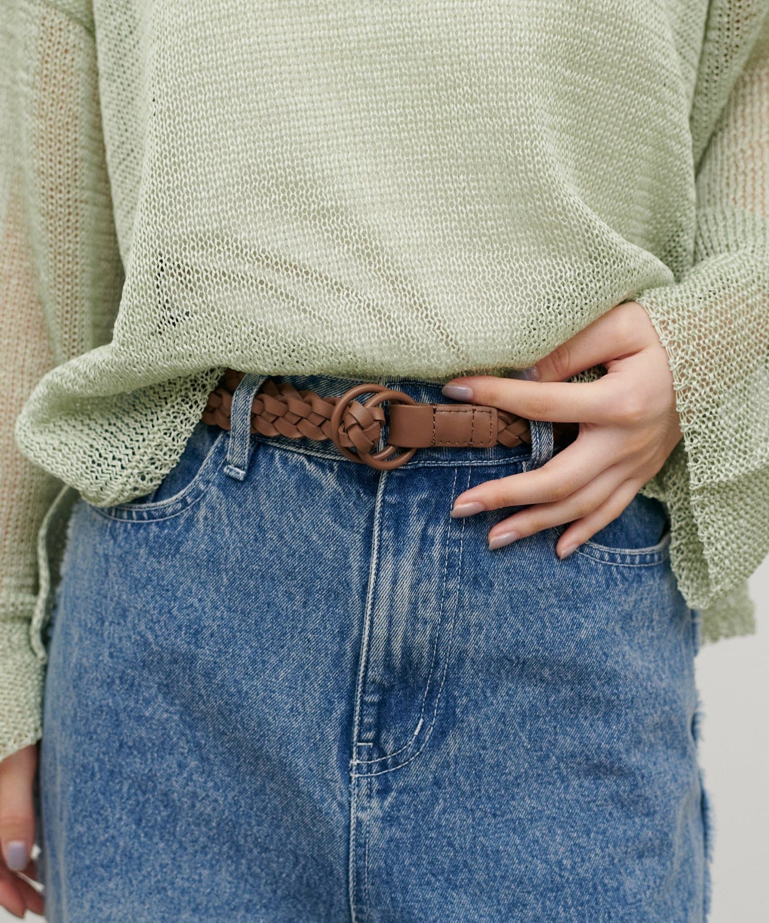 LARUTA(ラルータ) リングメッシュベルト