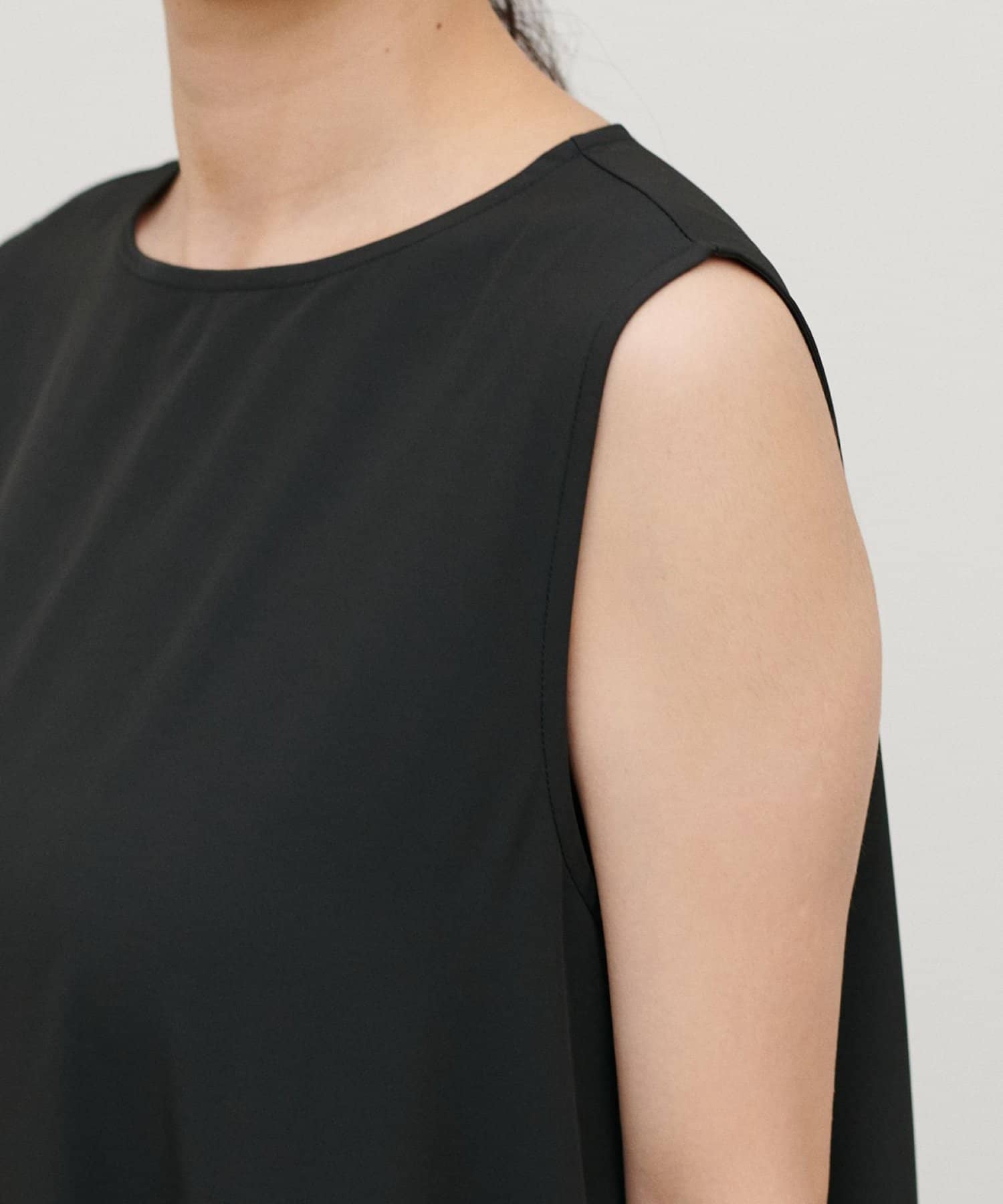 LARUTA(ラルータ) ノースリーブバルーンワンピース