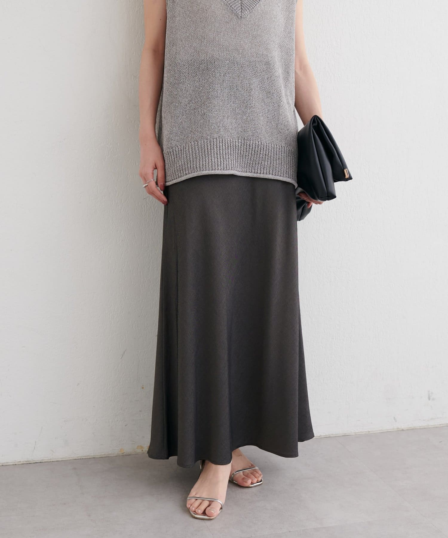 LARUTA(ラルータ) シャンブレースカート