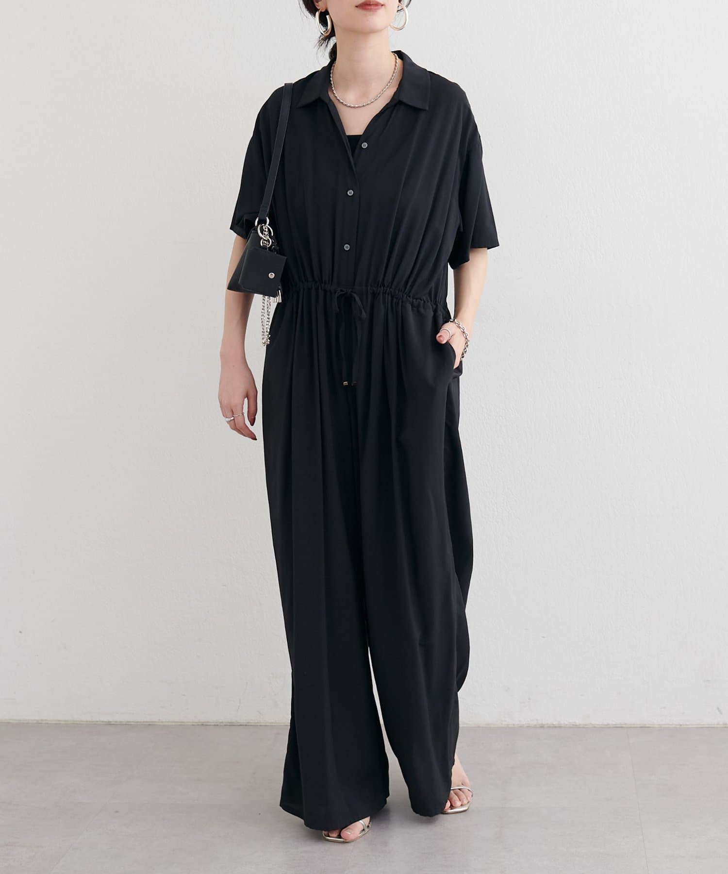 LARUTA(ラルータ) 開襟オールインワン