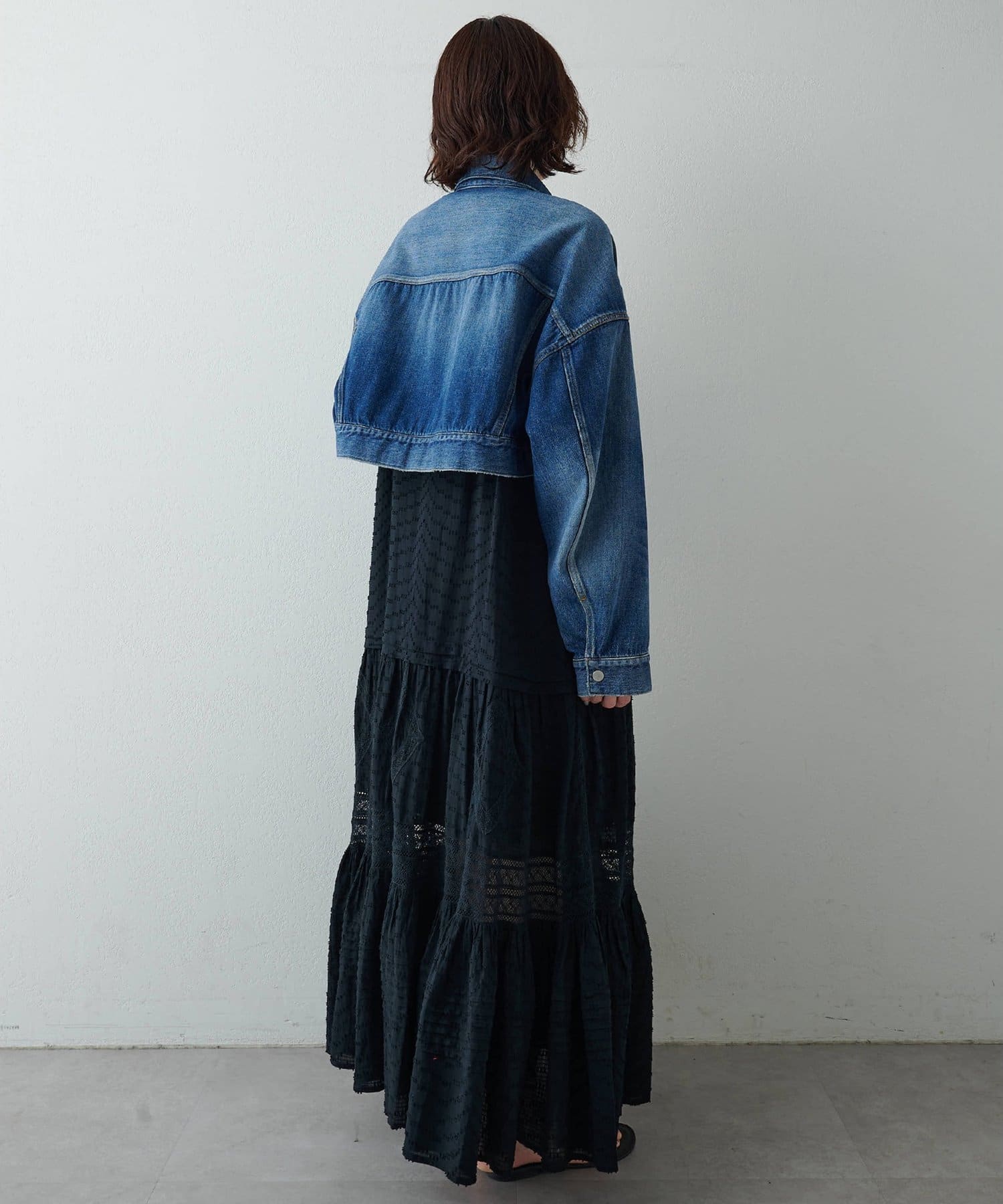 Whim Gazette(ウィム ガゼット) デニムボレロGジャン