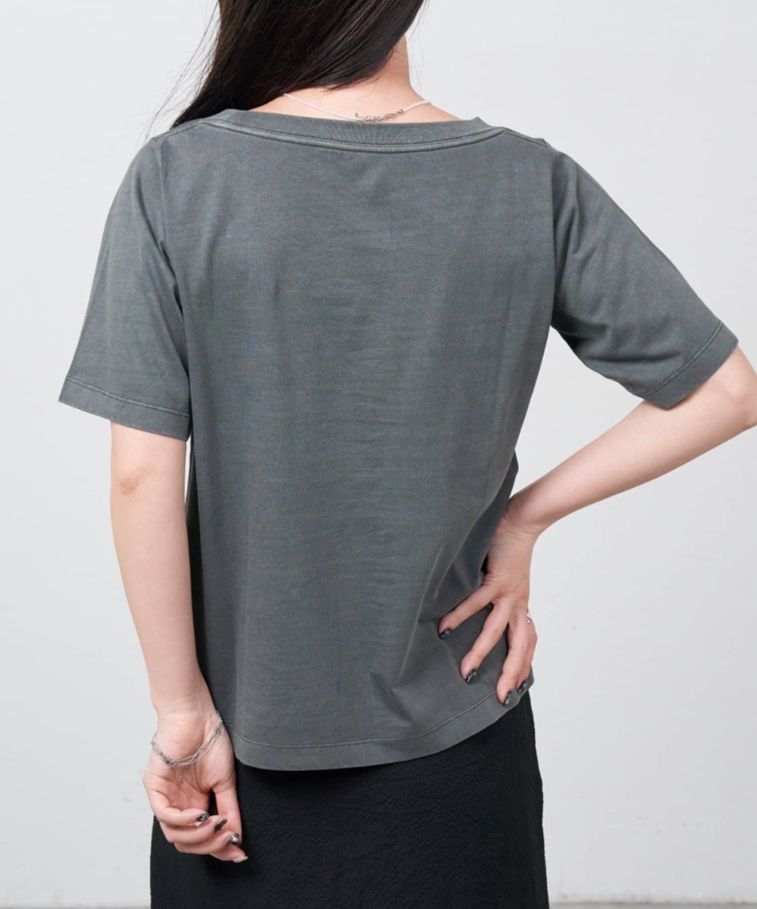Kastane(カスタネ) B メッセージゴシックロゴTEE