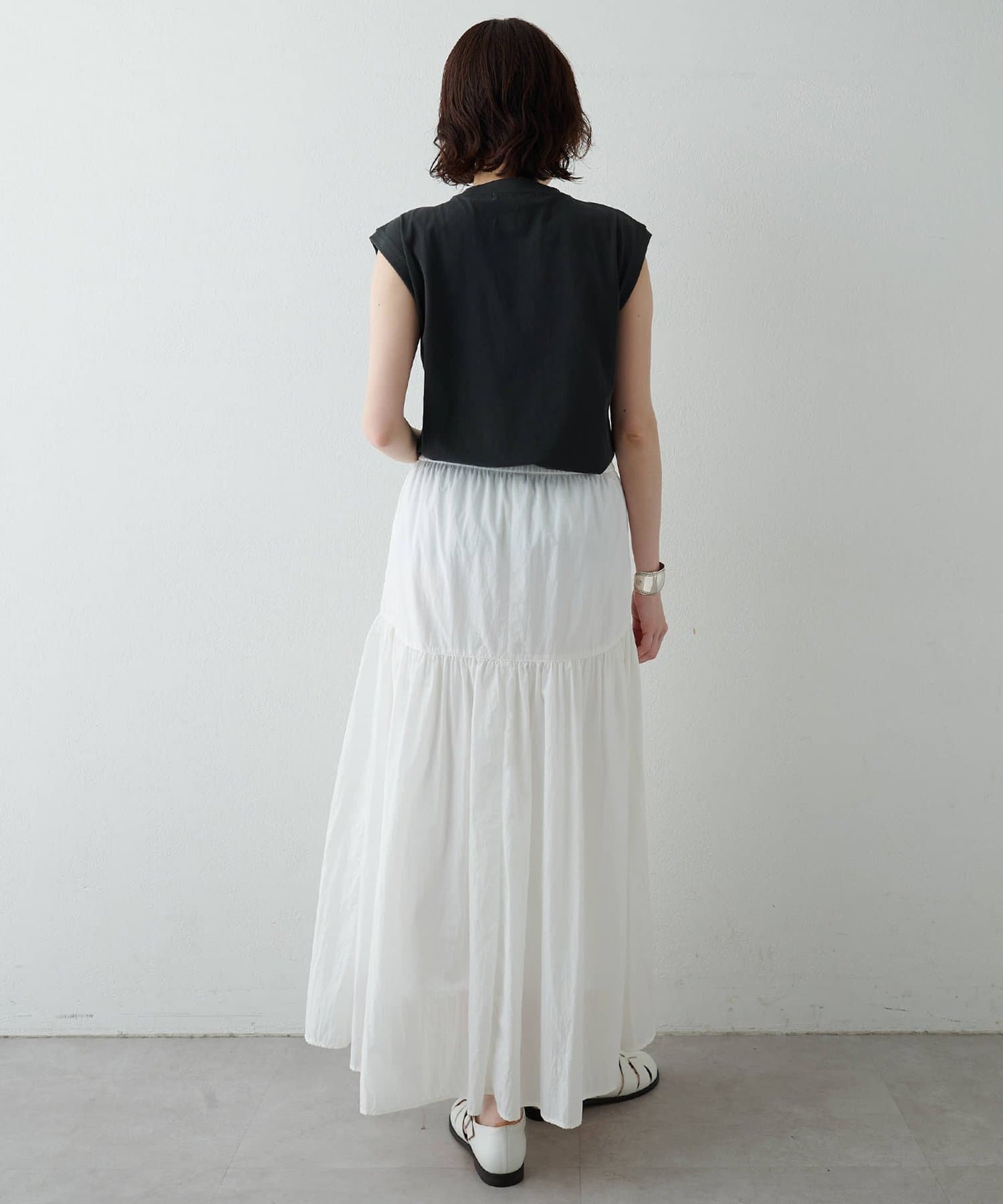 Whim Gazette(ウィム ガゼット) 【THE PAUSE】THE PAUSE ノースリーブTEE