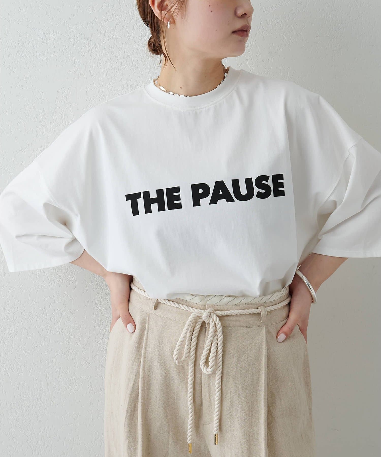 Whim Gazette(ウィム ガゼット) 【THE PAUSE】THE PAUSE ビッグTEE