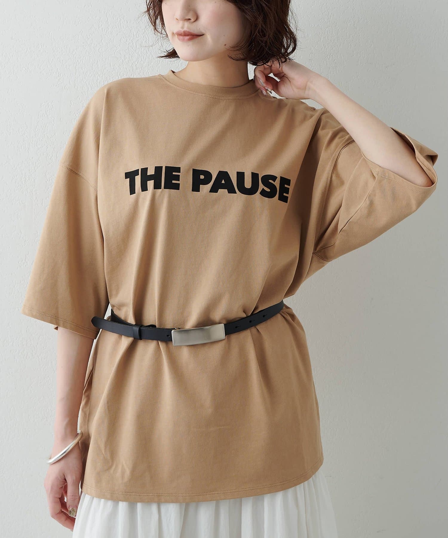 Whim Gazette(ウィム ガゼット) 【THE PAUSE】THE PAUSE ビッグTEE