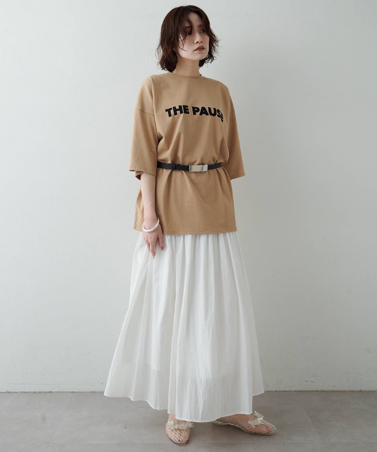 Whim Gazette(ウィム ガゼット) 【THE PAUSE】THE PAUSE ビッグTEE