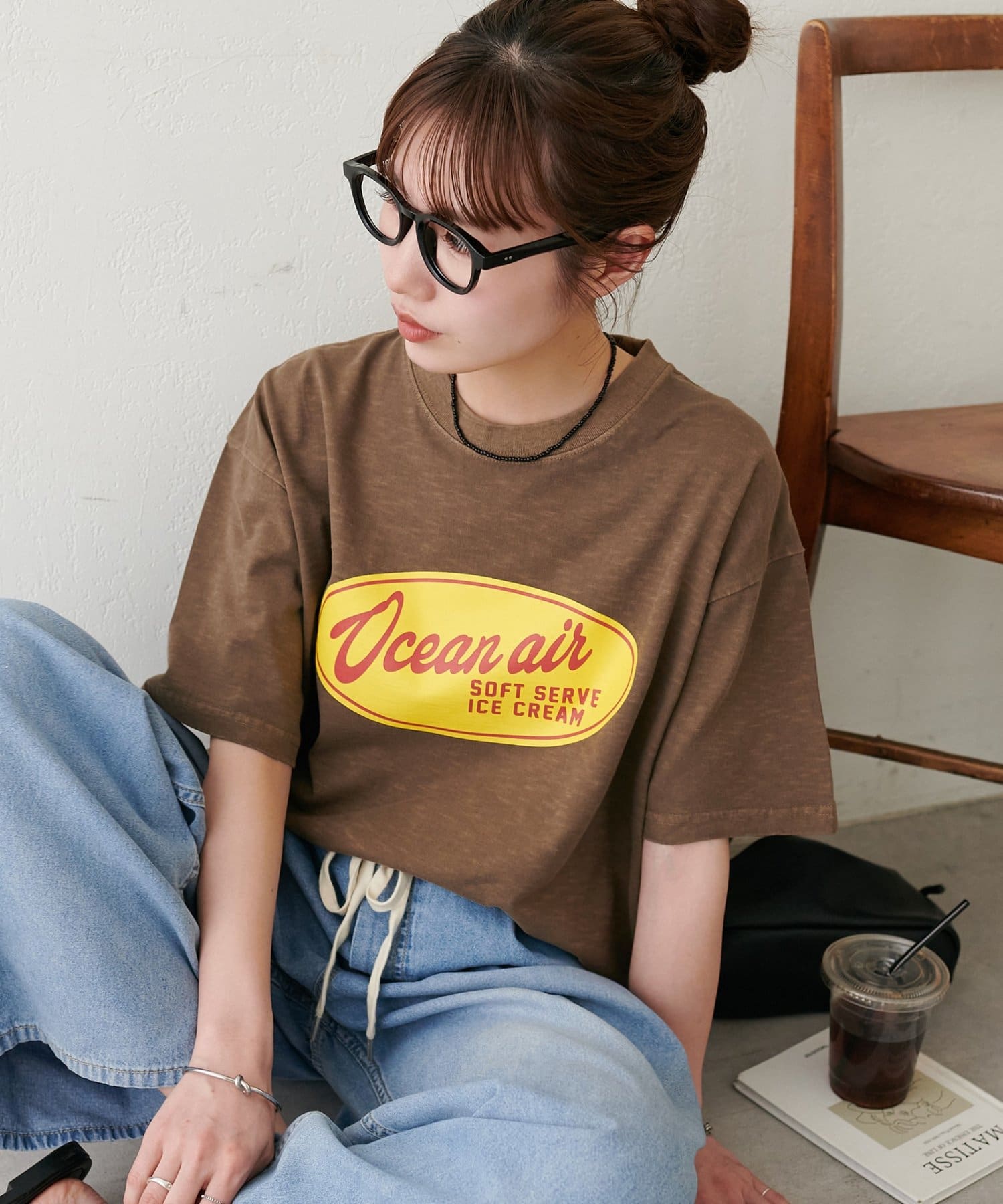 DISCOAT(ディスコート) 【Enlude】ピグメントスラブサインボードT《ユニセックス》