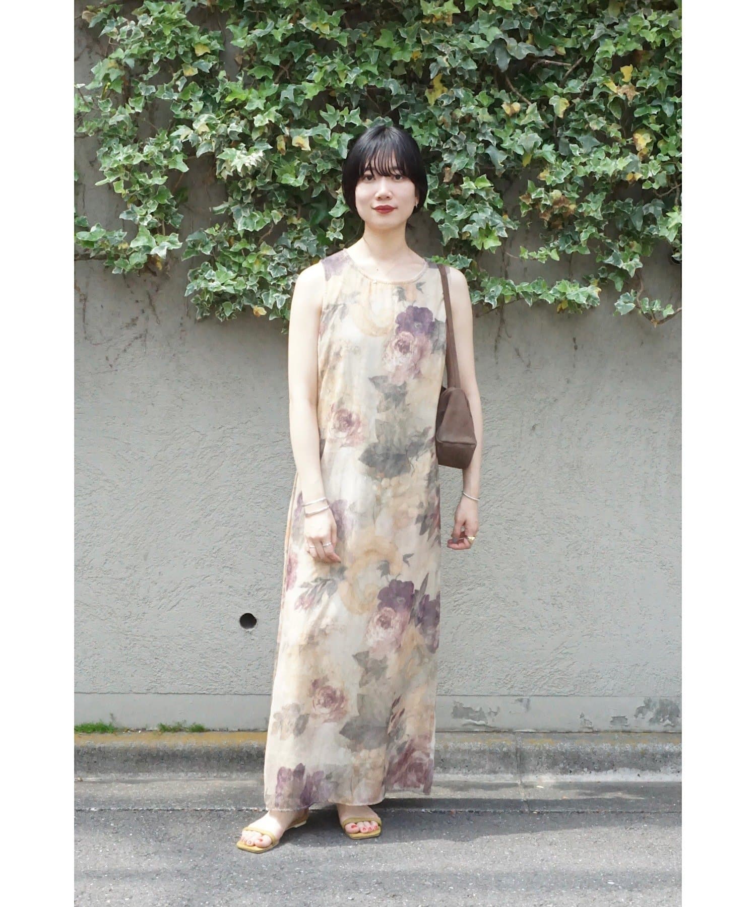 SHENERY(シーナリー) 【Her Edit】フラワーパターンワンピース