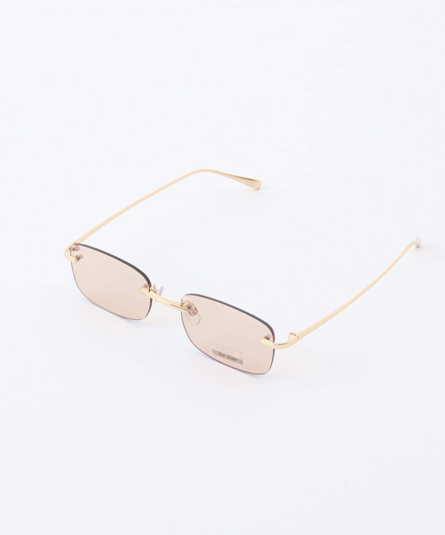 NOLLEY'S(ノーリーズ) リムレススクエアレンズサングラス