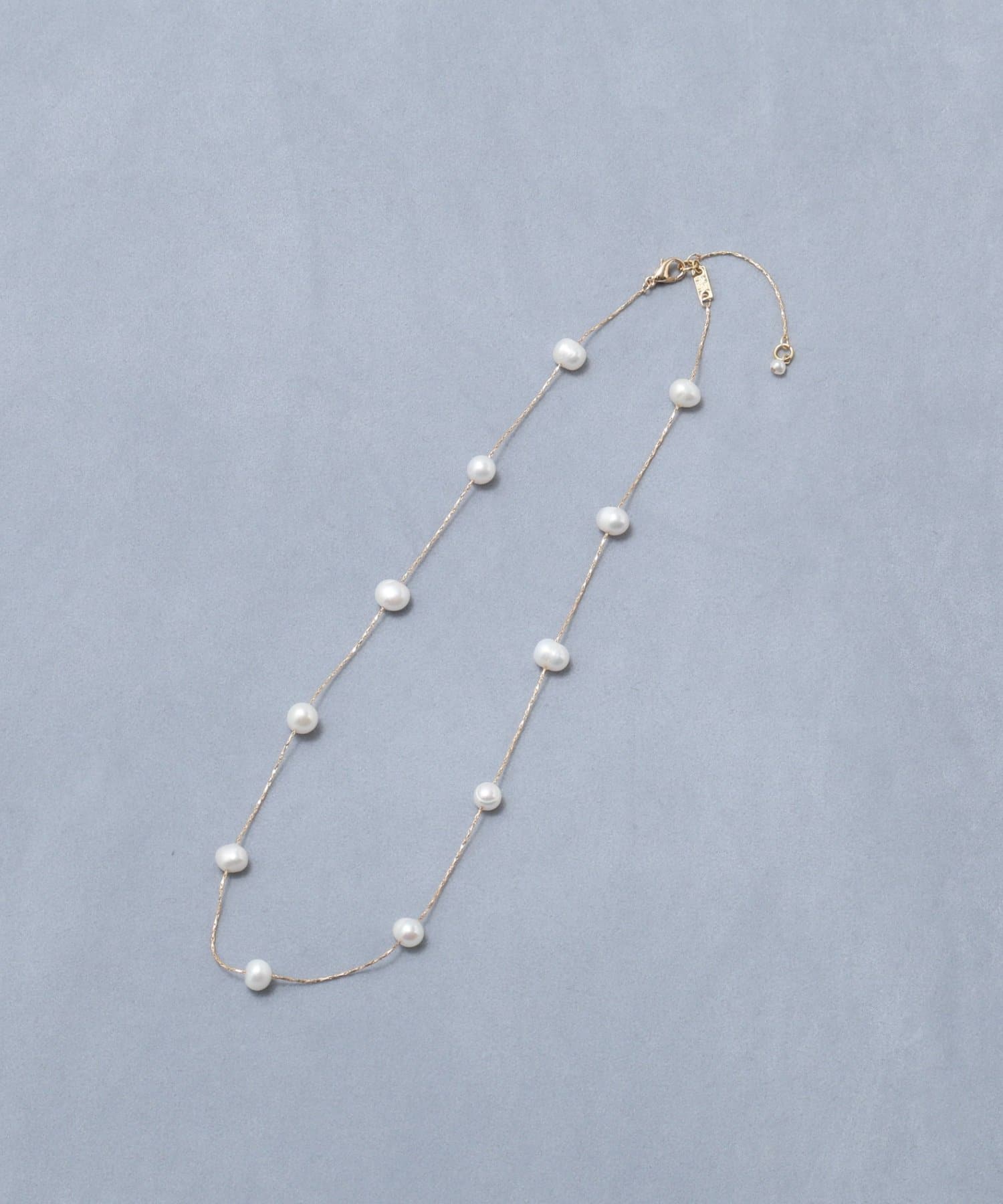 NOLLEY'S(ノーリーズ) 【松葉(yuki_nol)別注】スキップ淡水パールネックレス