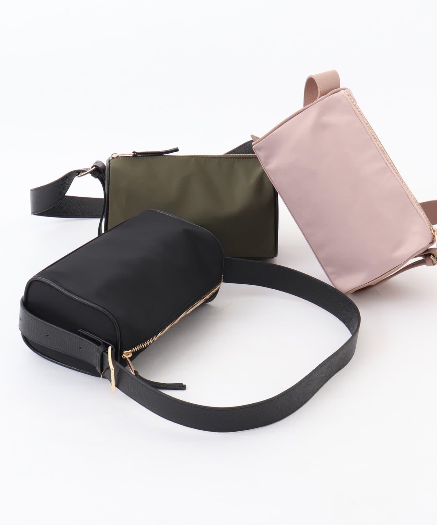 NOLLEY'S(ノーリーズ) ナイロンスクエアショルダーバッグ