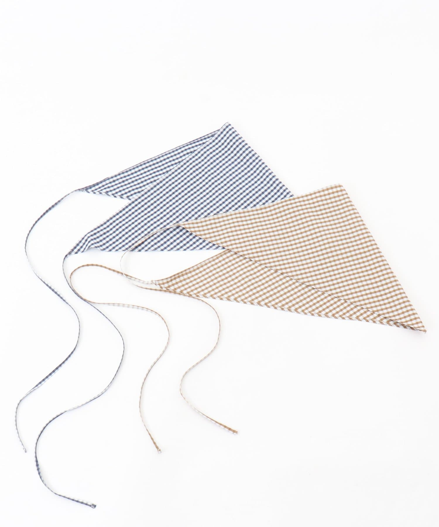 NOLLEY'S(ノーリーズ) 【MAQWEL/マクウェル】TRIANGLEチェックスカーフ