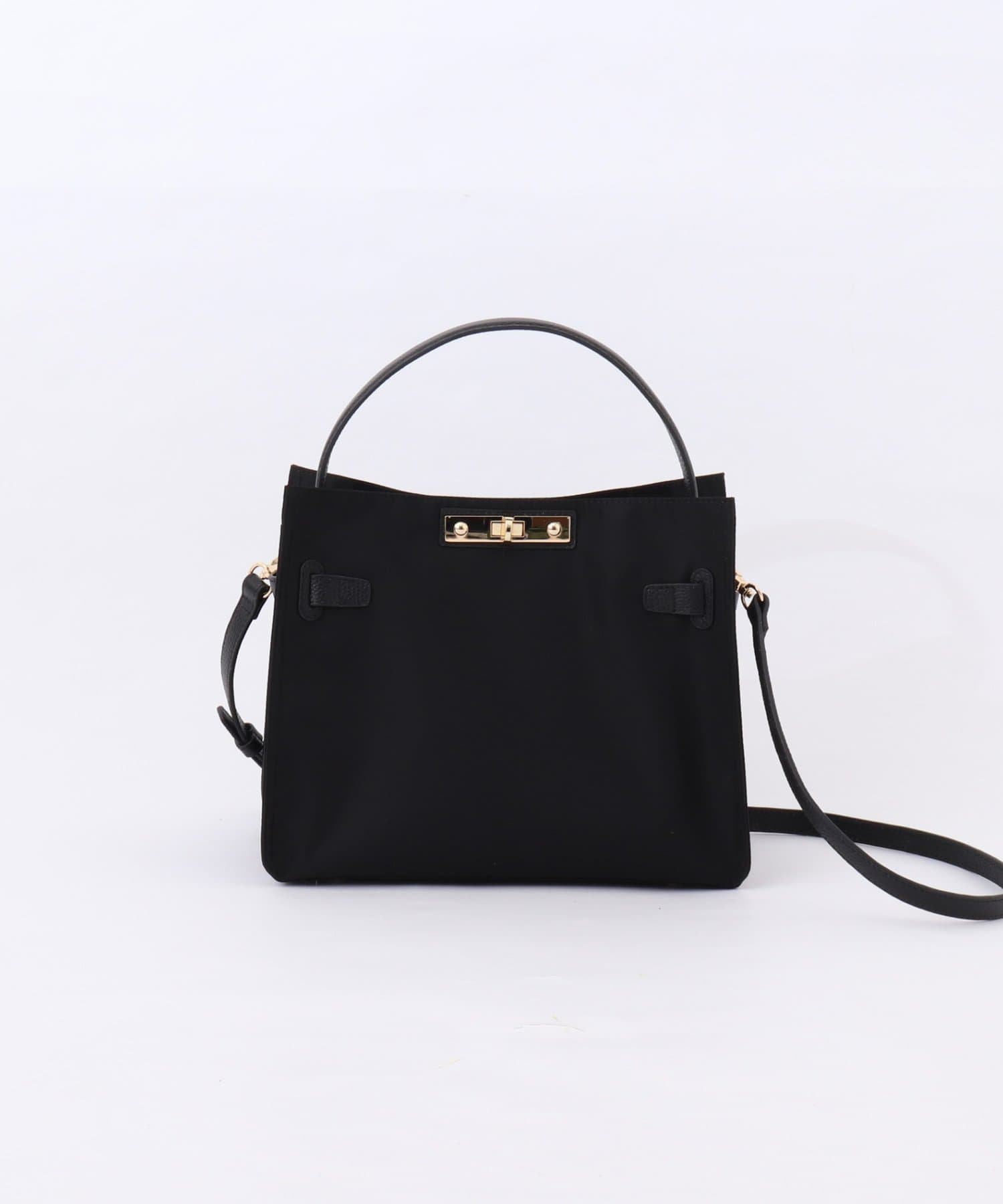 NOLLEY'S(ノーリーズ) HINERIナイロンスクエアバッグM