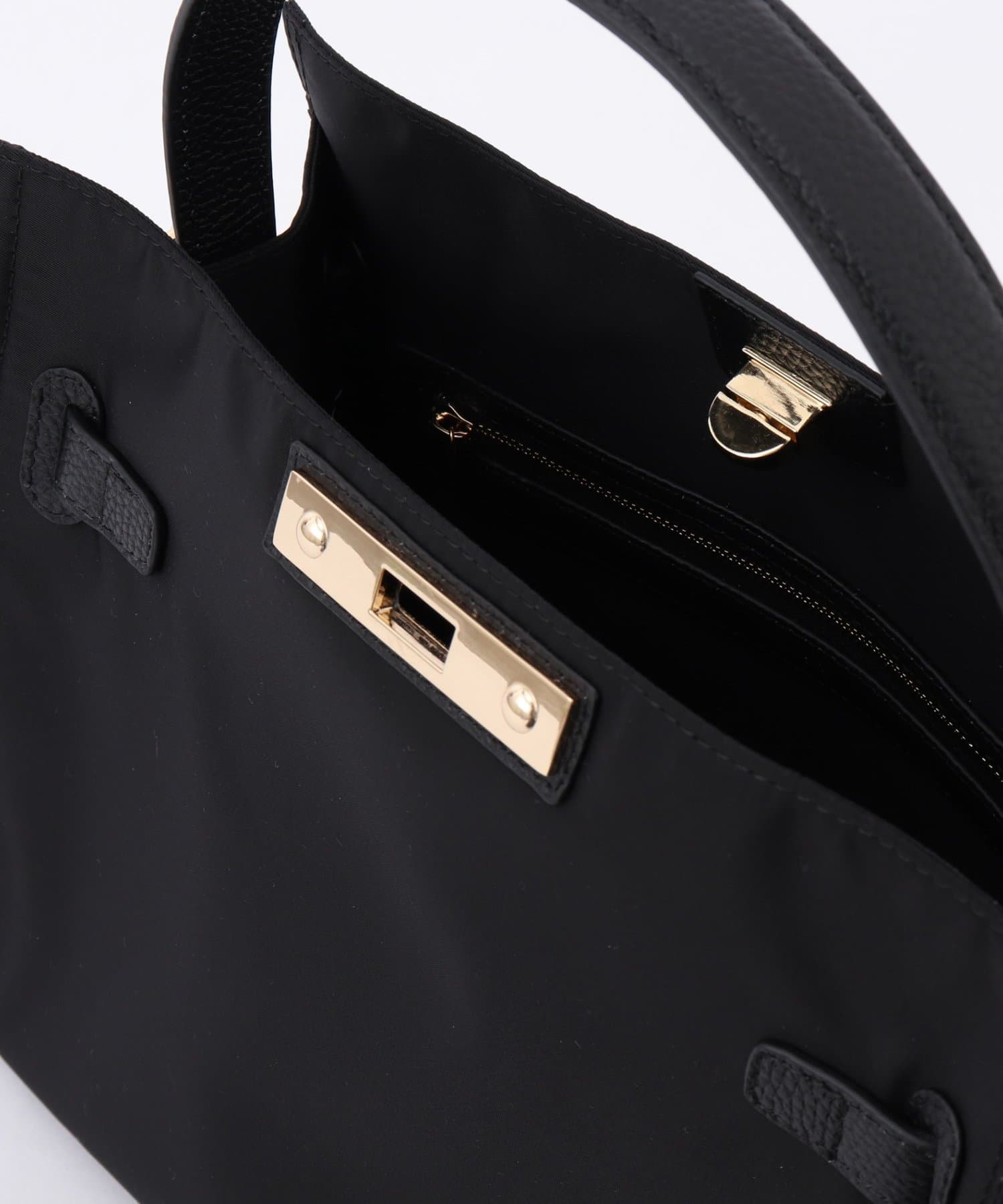 NOLLEY'S(ノーリーズ) HINERIナイロンスクエアバッグM