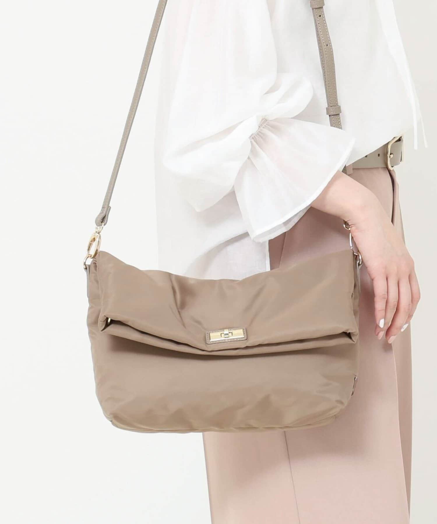 NOLLEY'S(ノーリーズ) HINERIナイロン2WAYミニショルダーバッグ