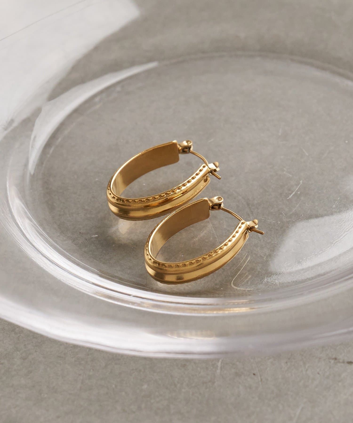 Lattice(ラティス) ＜ステンレス＞フープピアス