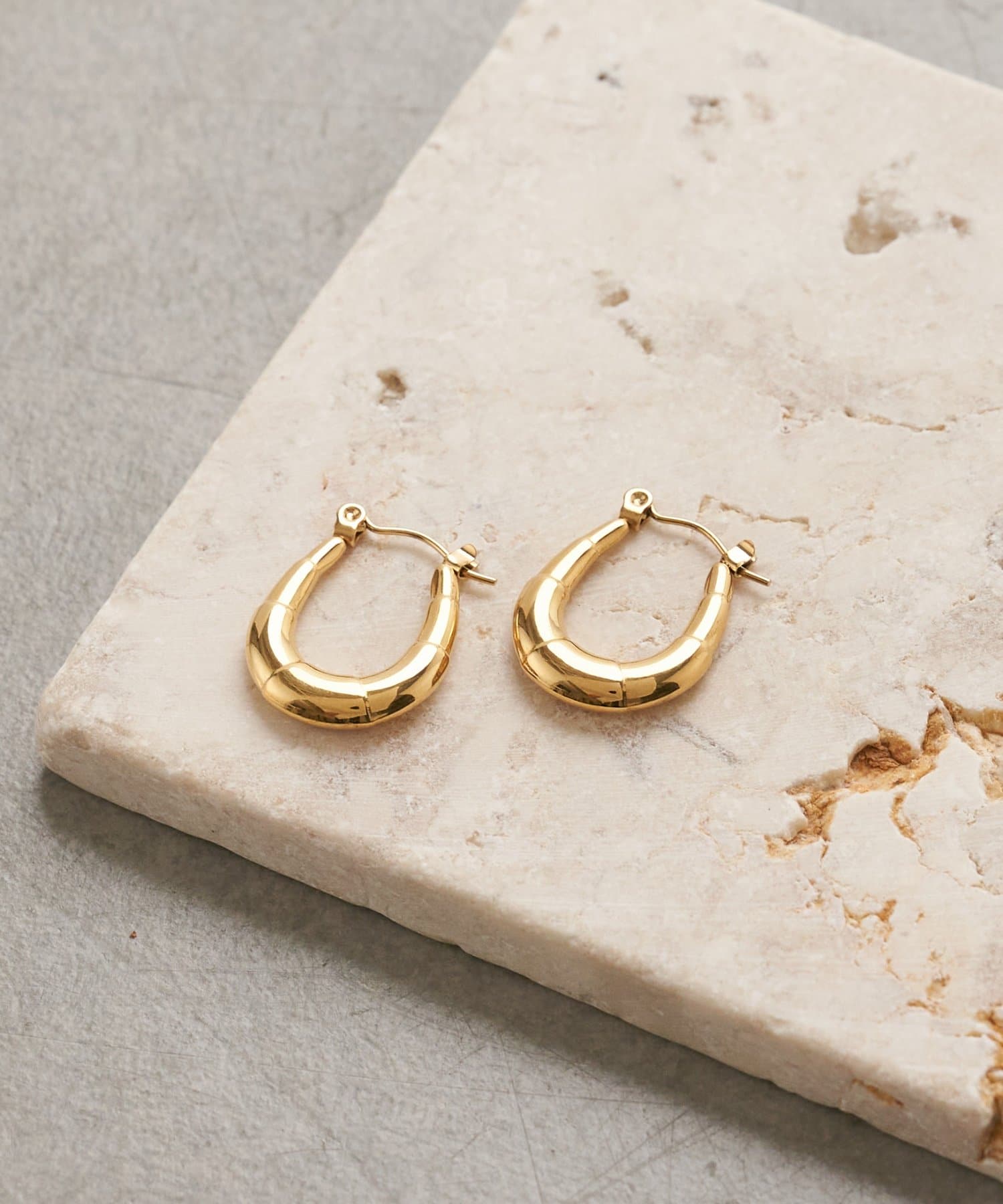 Lattice(ラティス) ＜ステンレス＞フープピアス