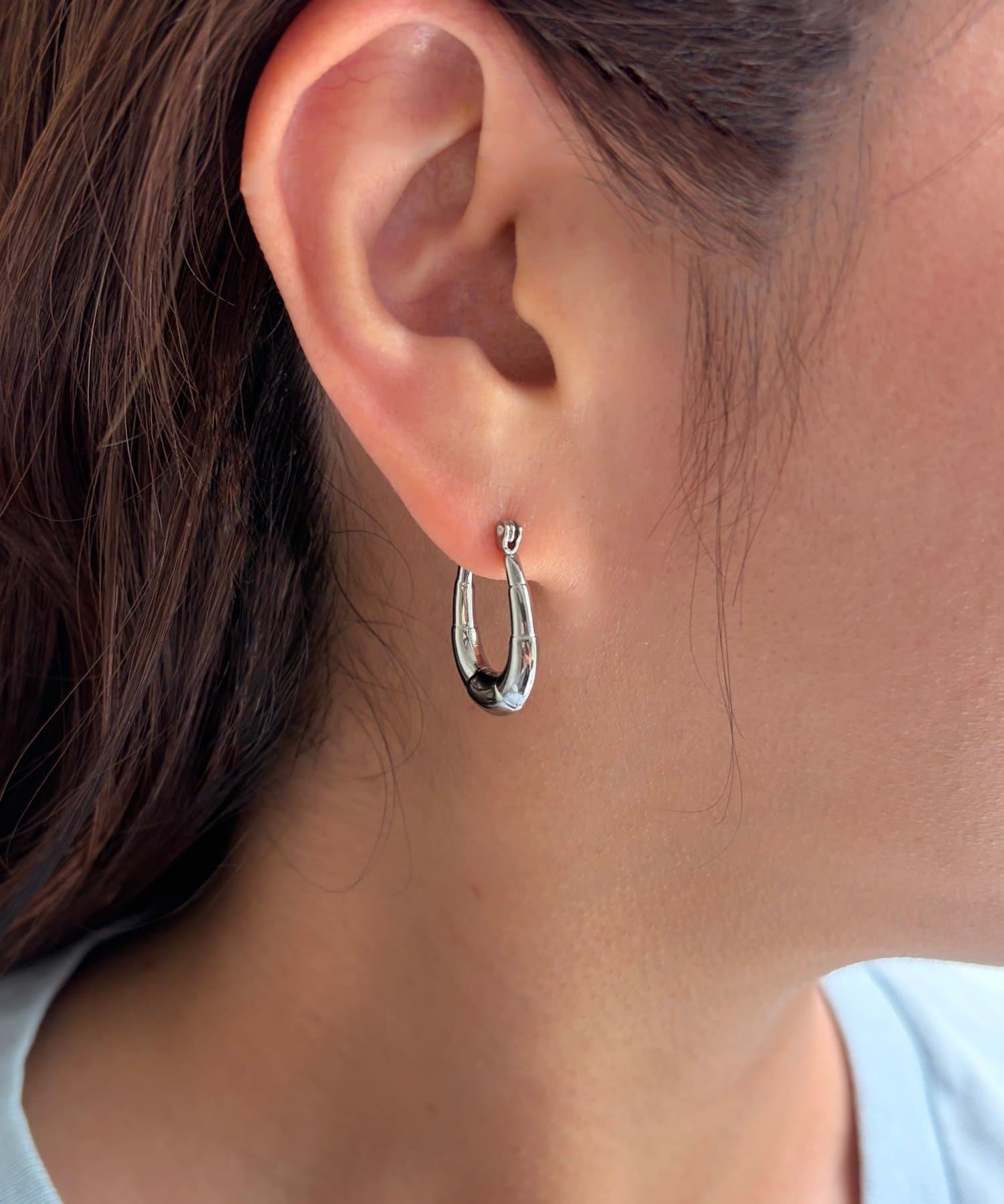 Lattice(ラティス) ＜ステンレス＞フープピアス