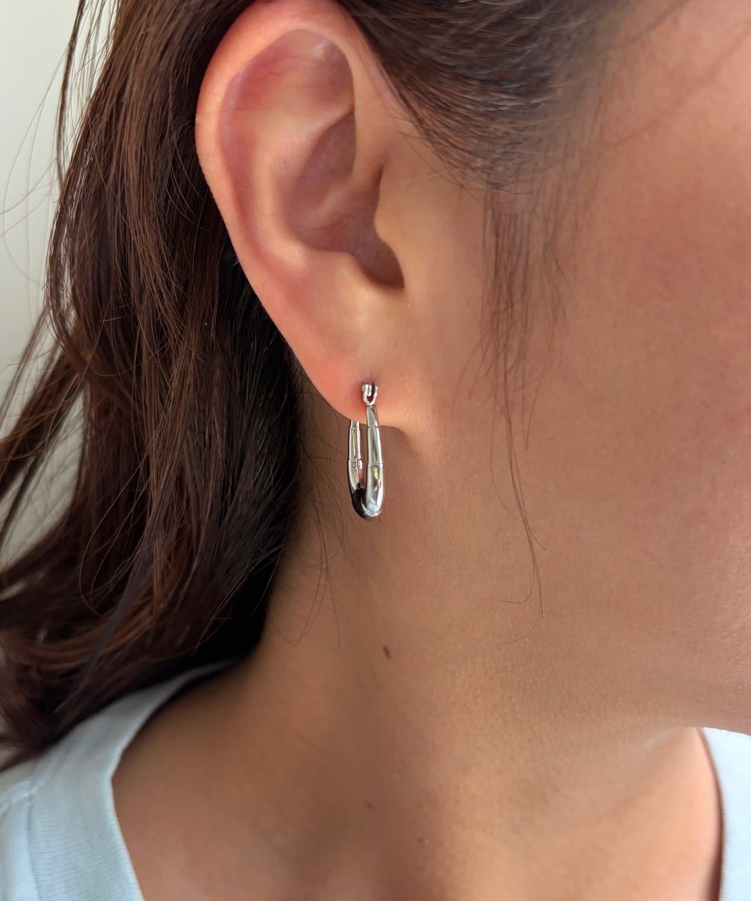 Lattice(ラティス) ＜ステンレス＞フープピアス