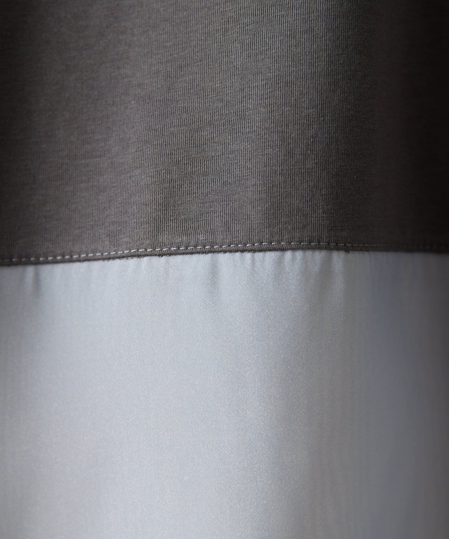 ear PAPILLONNER(イア パピヨネ) 《透け感/体型カバー/リラックス》裾シアーTシャツ26【SUM1 STYLE(スミスタイル)】