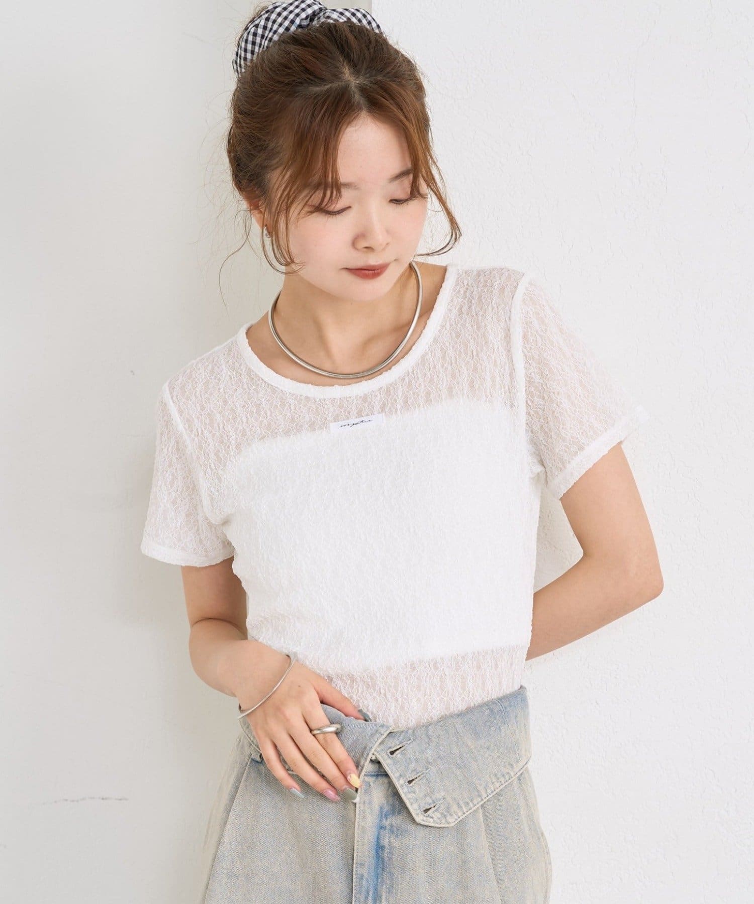 mystic(ミスティック) レースTシャツ