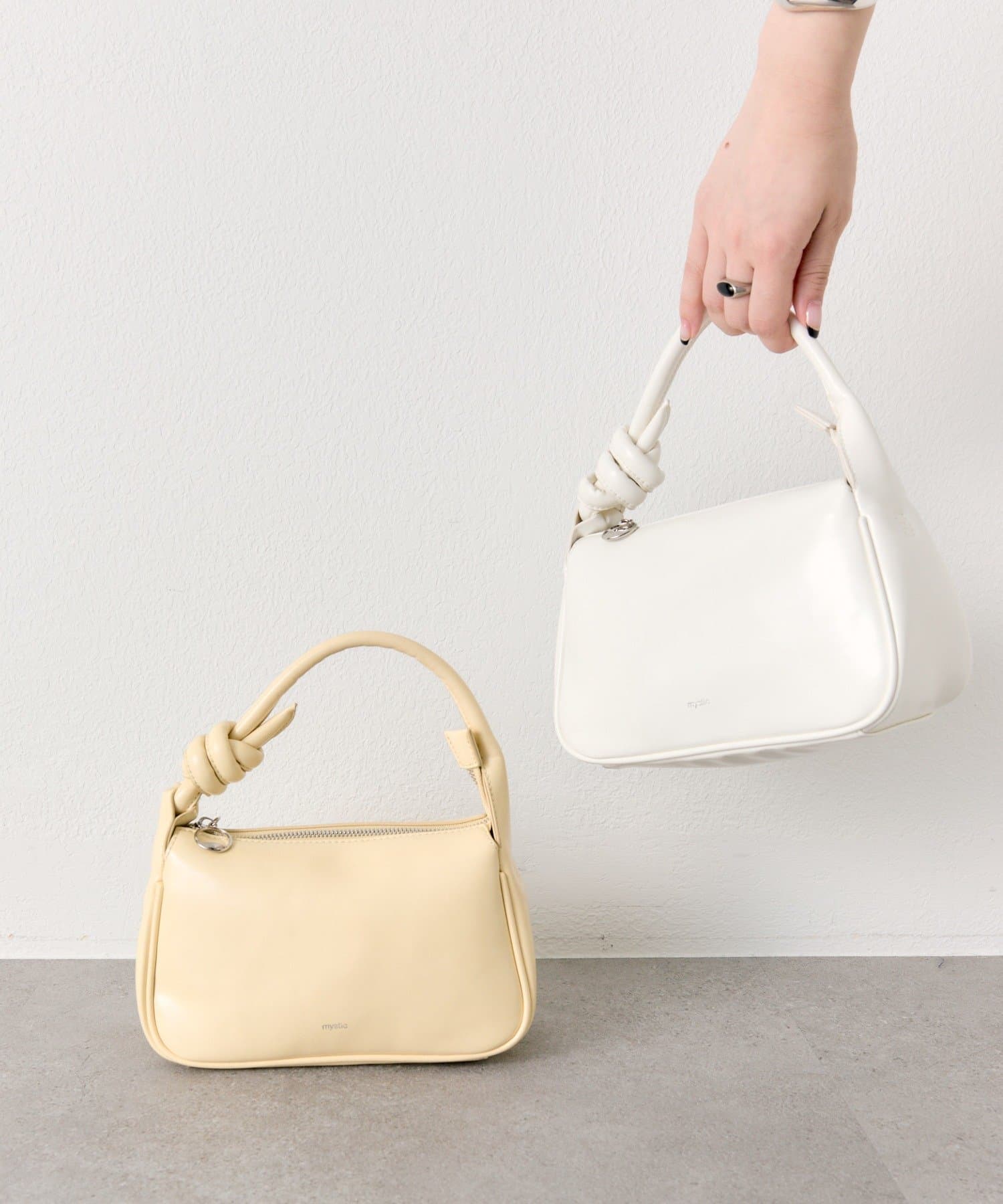 mystic(ミスティック) 結び目ハンドルBAG